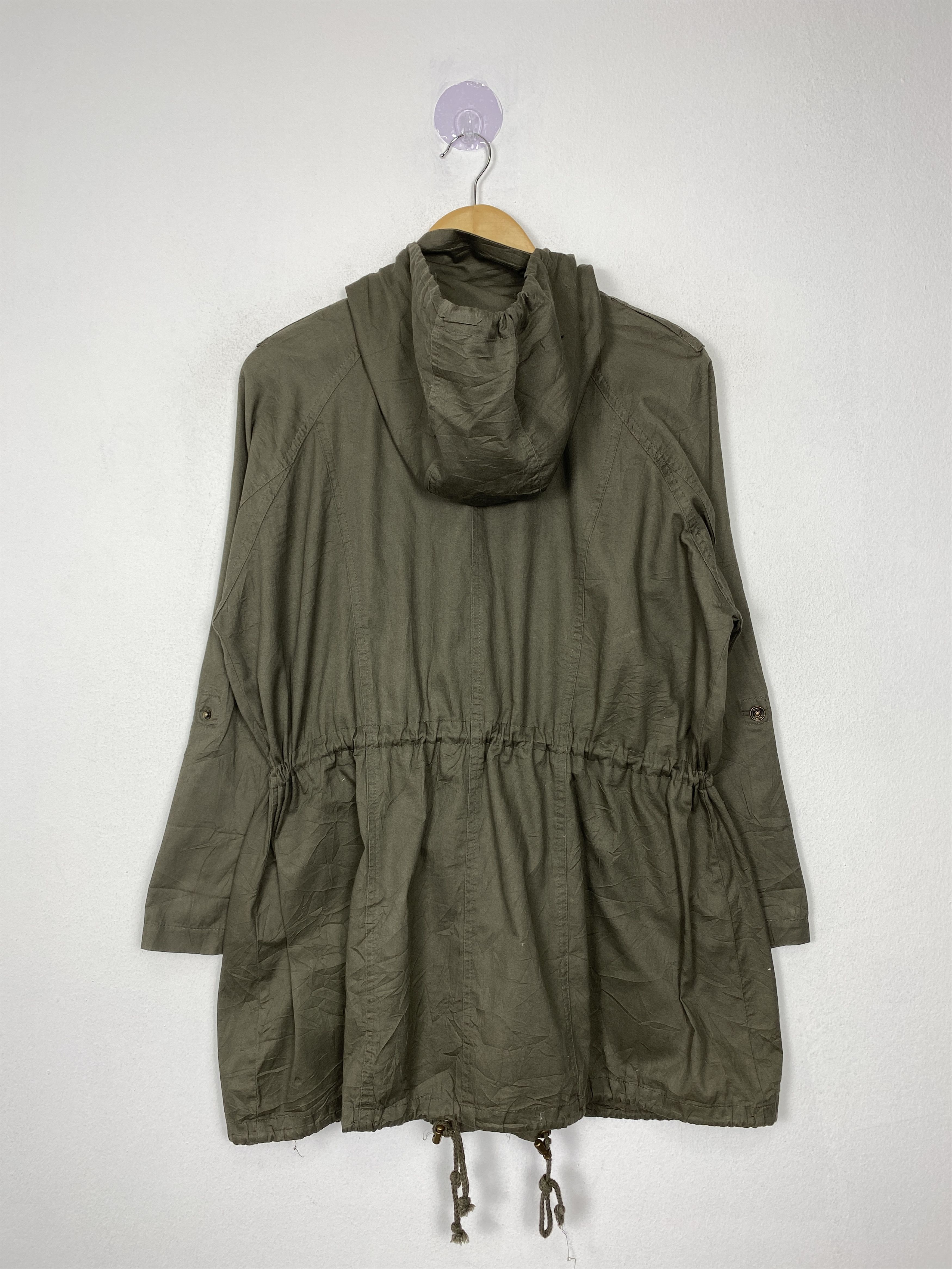 Forever 21 Vintage Forever 21 Hoodie Zip Up Long Jacket J1572 Size M / US 6-8 / IT 42-44 - 8 Thumbnail
