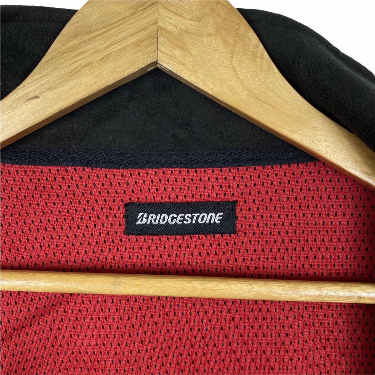 Sports Specialties × Vintage Vintage BRIDGESTONE BLIZZAK VRX Motorsport Fleece Sweater Size US L / EU 52-54 / 3 - 7 Thumbnail