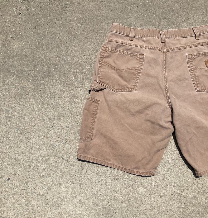 Carhartt Carhartt Carptenter Shorts Buckskin Double Hammer Loop