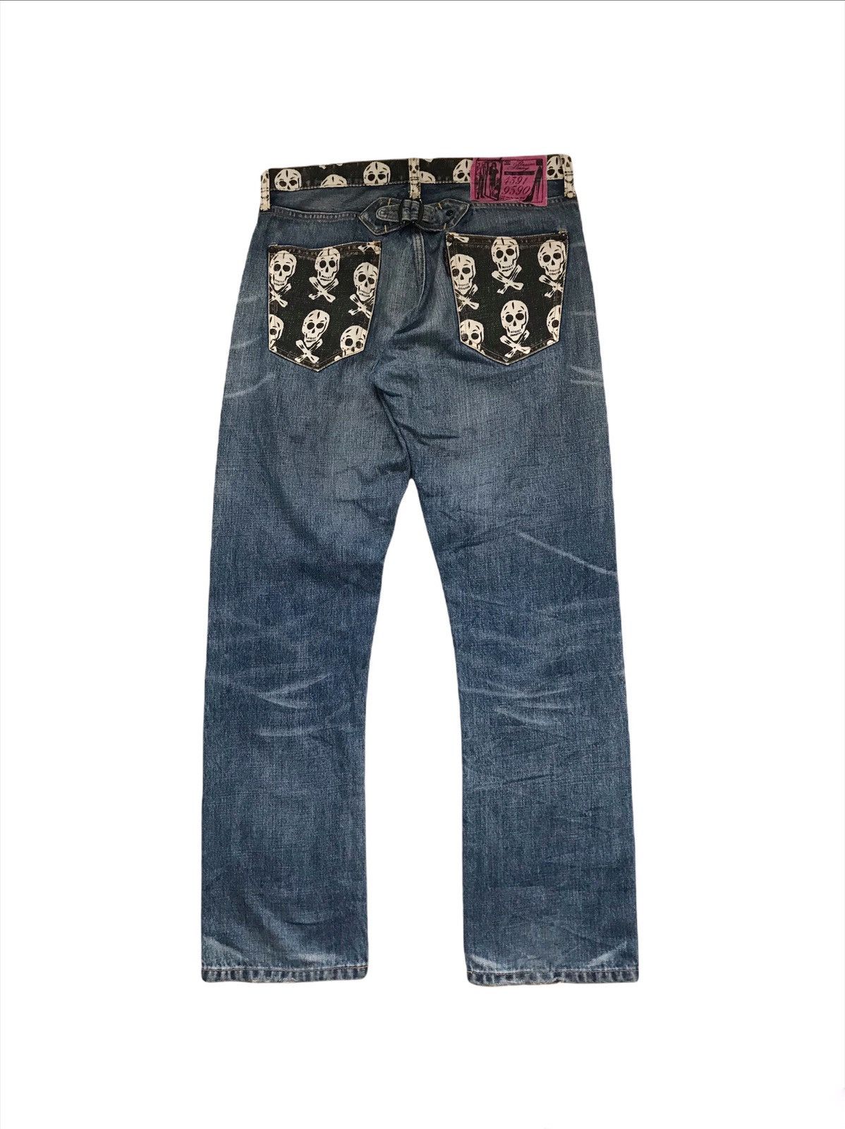 Hysteric Glamour × Japanese Brand Rna Zipper Punk Style Buckell Back Jeans Size US 30 / EU 46 - 4 Thumbnail