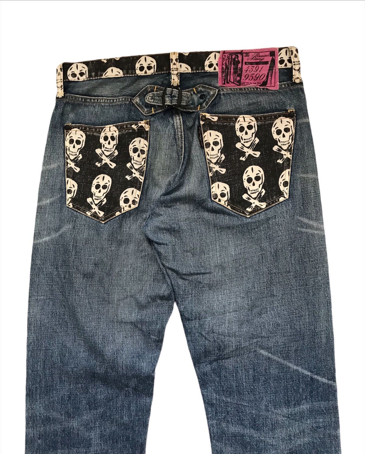 Hysteric Glamour × Japanese Brand Rna Zipper Punk Style Buckell Back Jeans Size US 30 / EU 46 - 5 Thumbnail