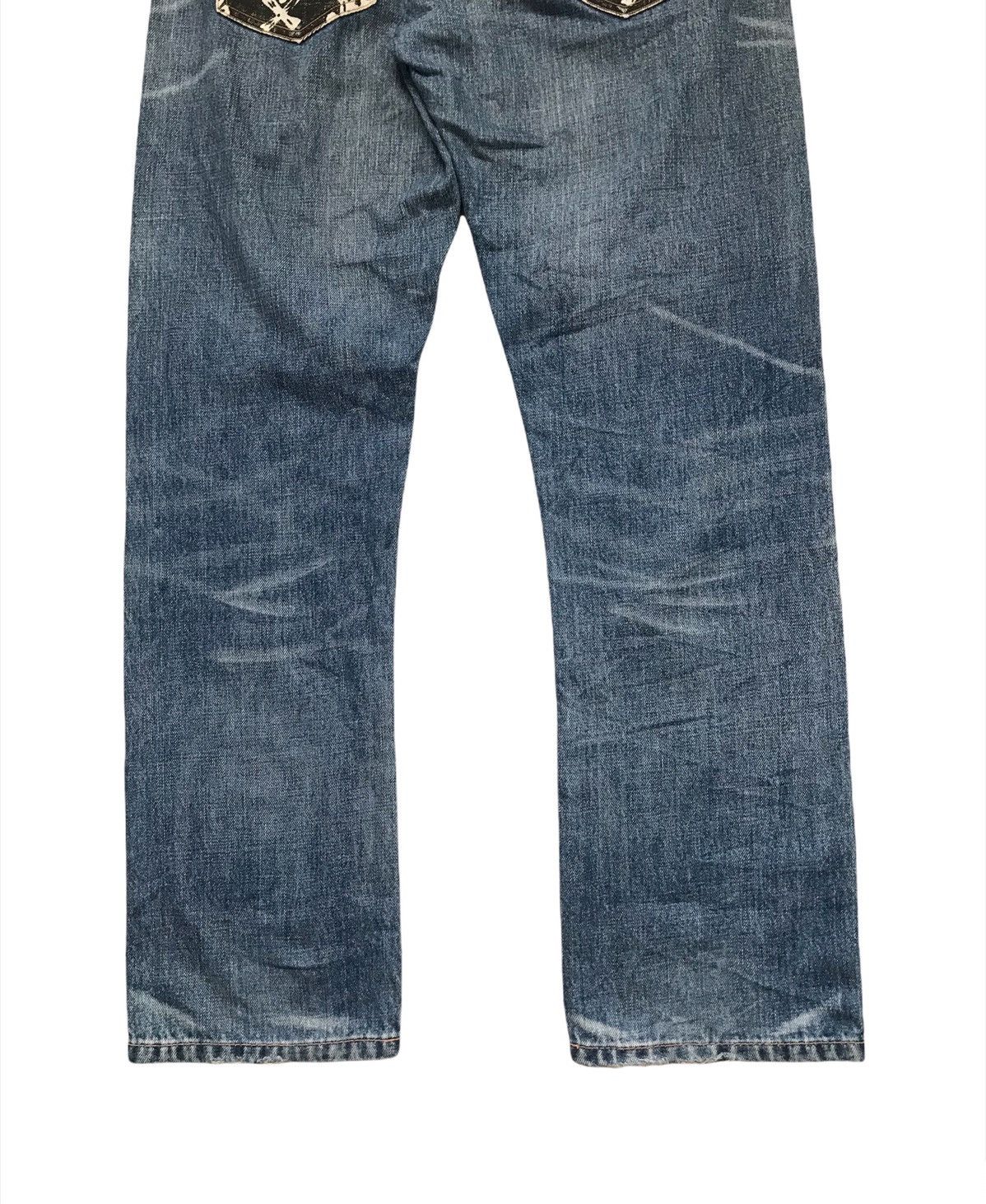 Hysteric Glamour × Japanese Brand Rna Zipper Punk Style Buckell Back Jeans Size US 30 / EU 46 - 6 Thumbnail