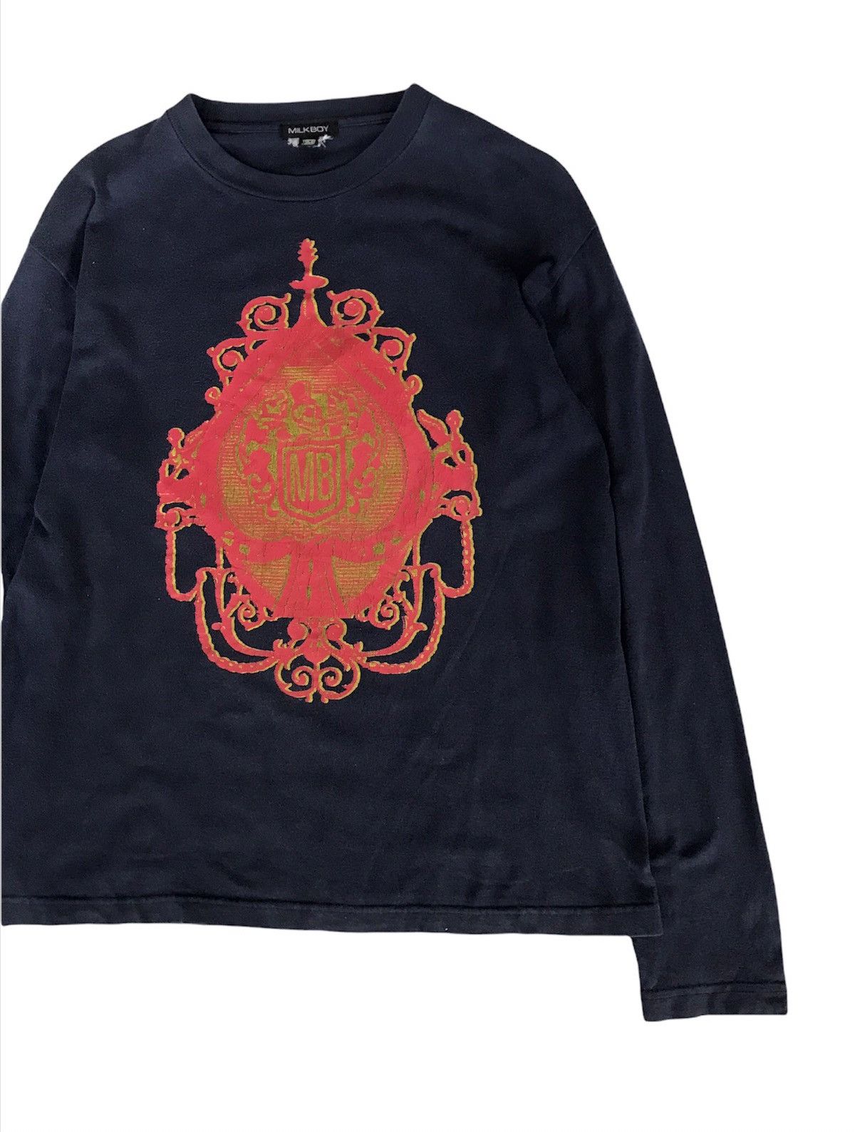 20471120 × Beauty Beast × Japanese Brand Japanese Brand Milk Boy Long Sleeve Shirt Size US M / EU 48-50 / 2 - 2 Thumbnail