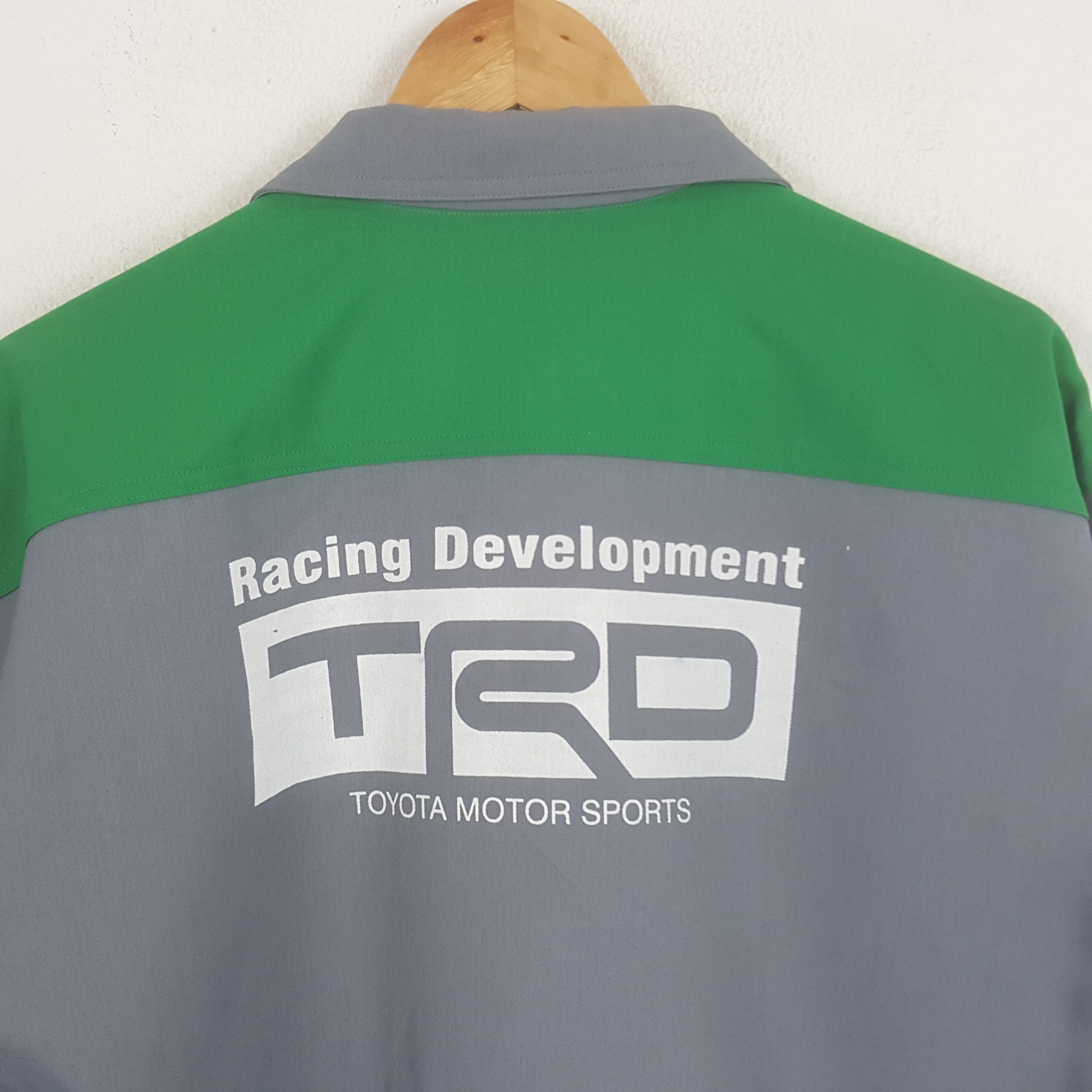 Japanese Brand Vintage TRD TOYOTA Motorsports Racing Team Custom Jacket Size US XL / EU 56 / 4 - 2 Thumbnail