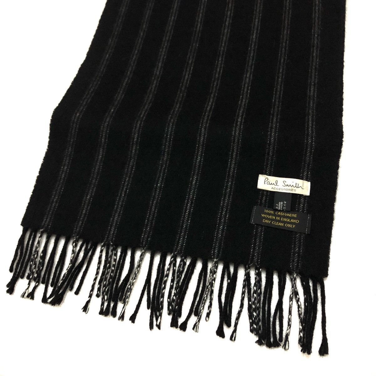 Paul Smith Authentic PAUL SMITH 100% Cashmere Scarves Size ONE SIZE - 3 Thumbnail