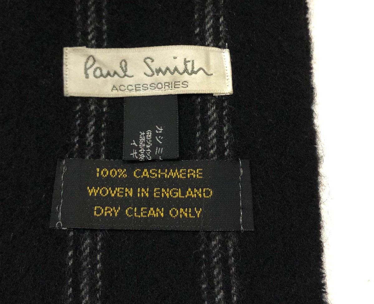 Paul Smith Authentic PAUL SMITH 100% Cashmere Scarves Size ONE SIZE - 2 Thumbnail