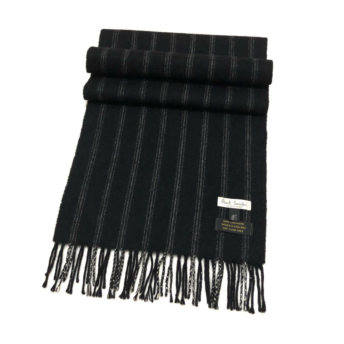 Paul Smith Authentic PAUL SMITH 100% Cashmere Scarves Size ONE SIZE - 1 Thumbnail