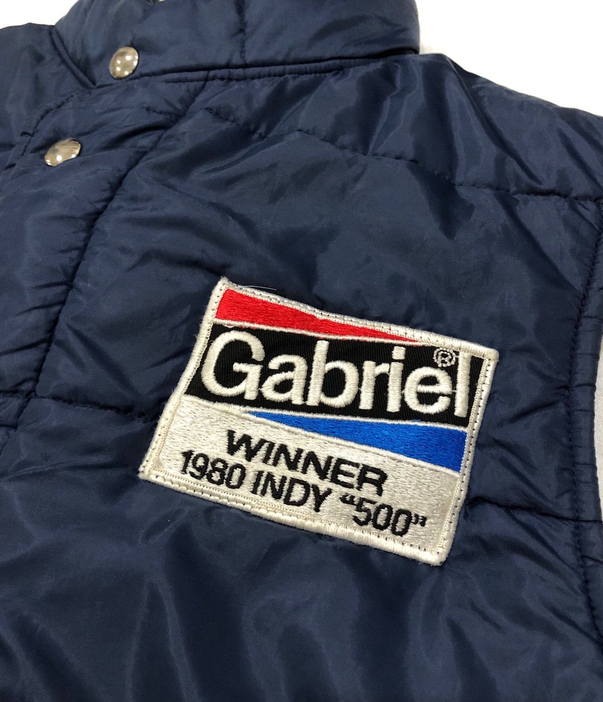 Achilles Ion Gabriel 🔥Vintage Vest Jacket Gabriel Winner 1980 Indy 500 Nascar Size US M / EU 48-50 / 2 - 3 Thumbnail