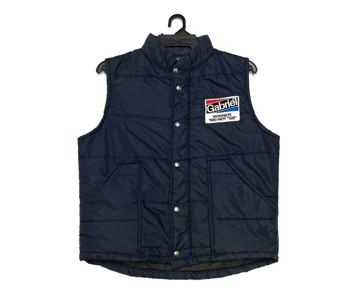 Achilles Ion Gabriel 🔥Vintage Vest Jacket Gabriel Winner 1980 Indy 500 Nascar Size US M / EU 48-50 / 2 - 1 Thumbnail
