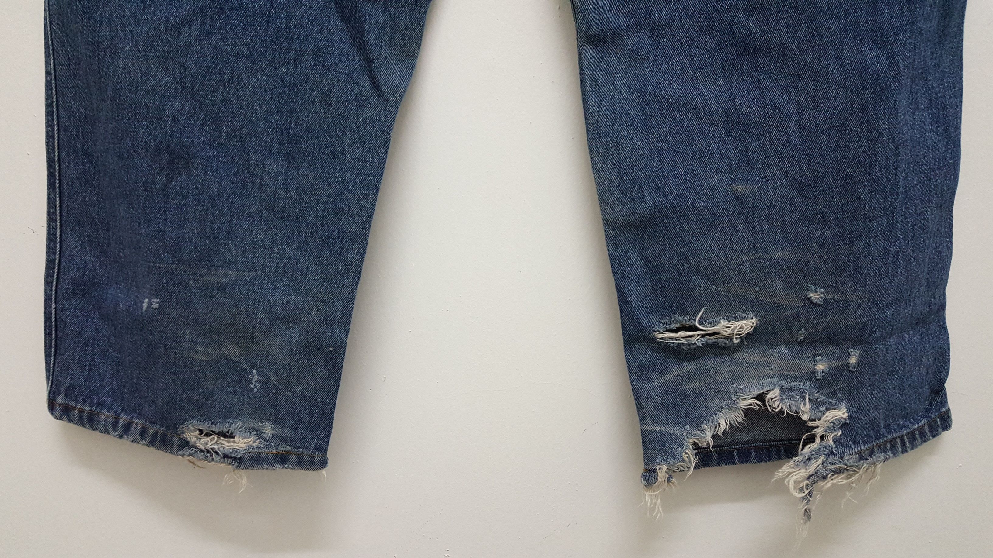 Vintage × Wu-Tang Clan 90s 🔥 36 CHAMBERS ERA DISTRESSED BAGGY JEANS RARE Size US 38 / EU 54 - 11 Thumbnail