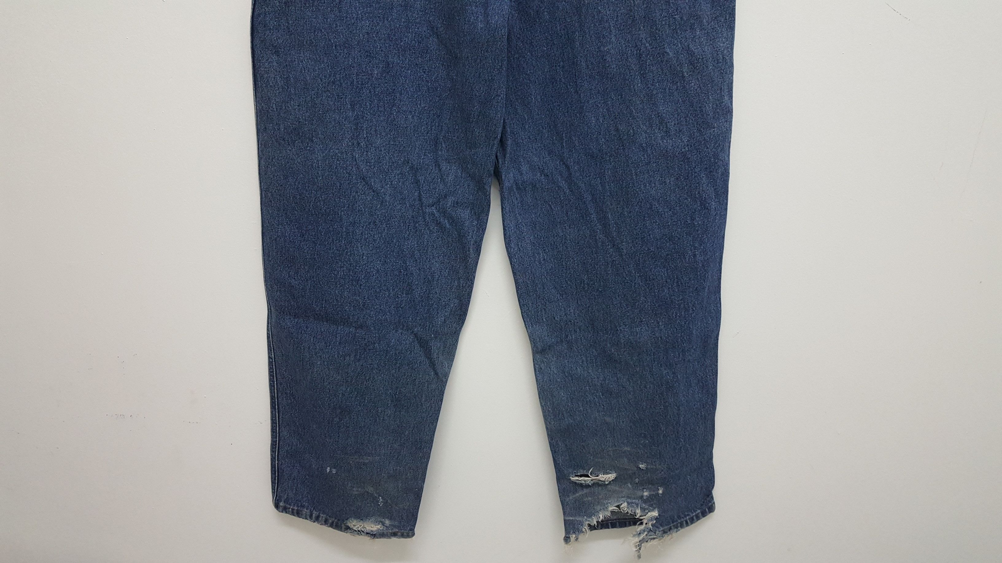 Vintage × Wu-Tang Clan 90s 🔥 36 CHAMBERS ERA DISTRESSED BAGGY JEANS RARE Size US 38 / EU 54 - 7 Thumbnail