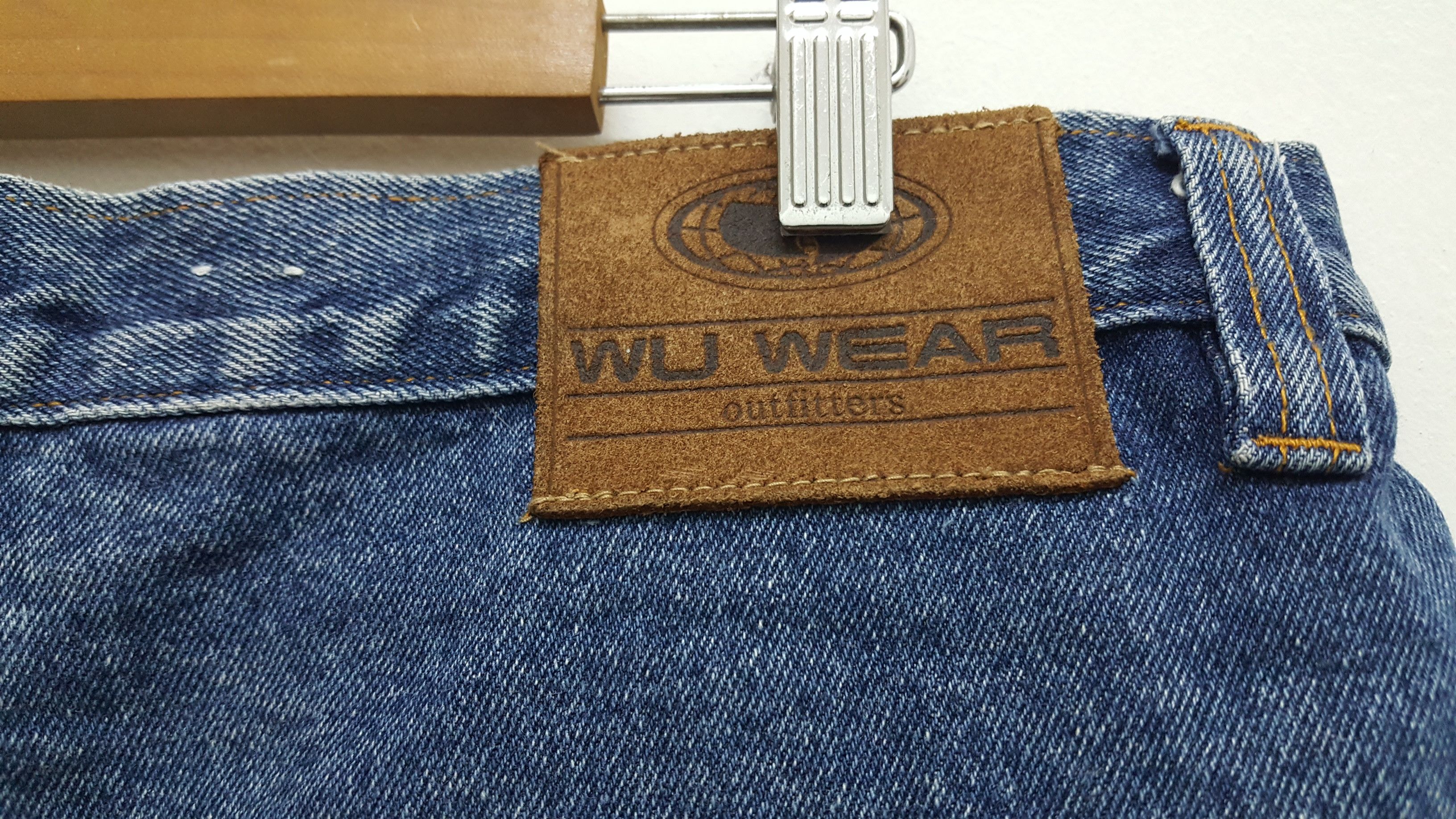 Vintage × Wu-Tang Clan 90s 🔥 36 CHAMBERS ERA DISTRESSED BAGGY JEANS RARE Size US 38 / EU 54 - 8 Thumbnail