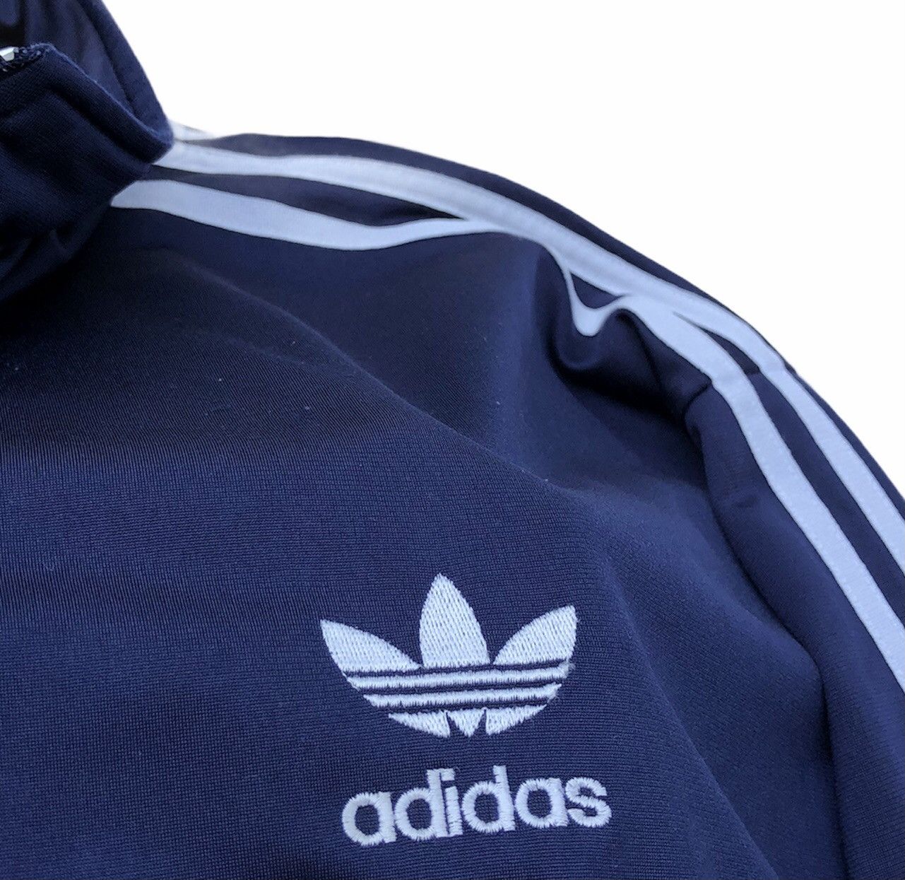 Adidas Vintage Adidas 3-Stripes Track Jacket Size US L / EU 52-54 / 3 - 3 Thumbnail