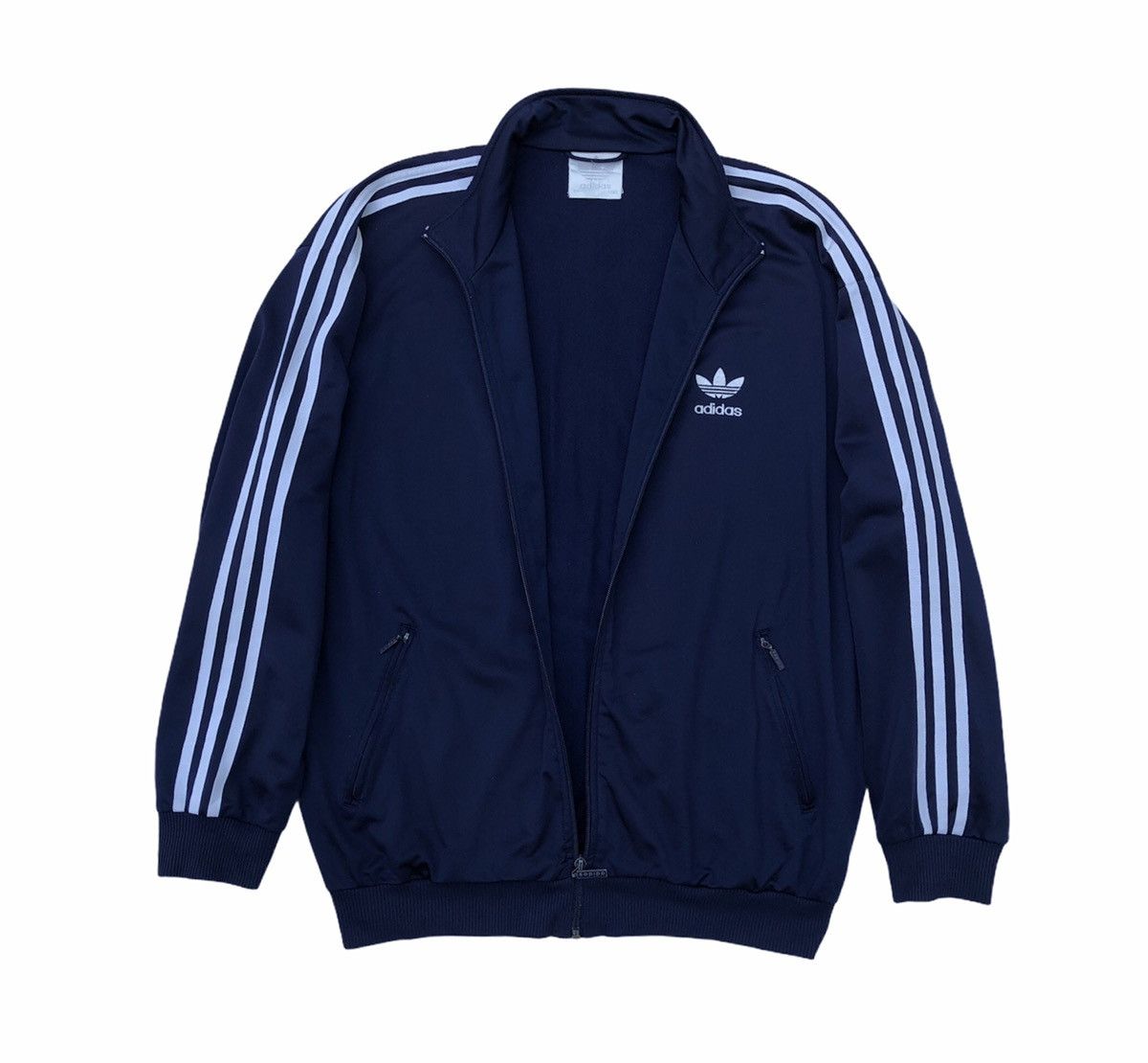 Adidas Vintage Adidas 3-Stripes Track Jacket Size US L / EU 52-54 / 3 - 2 Thumbnail
