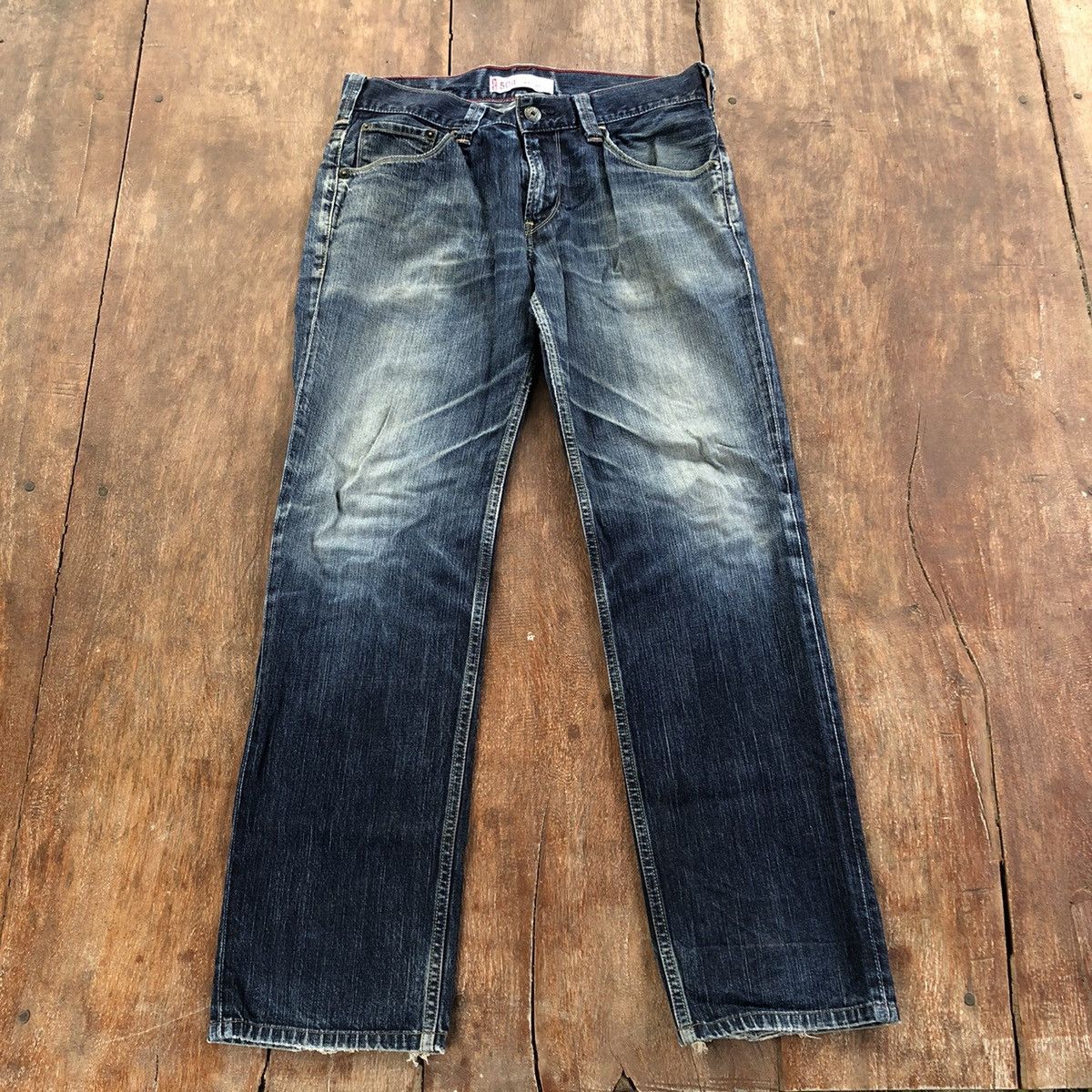 Levi's Vintage Clothing Vintage Thrashed Faded Levis Denim Pants Size US 34 / EU 50 - 1 Thumbnail