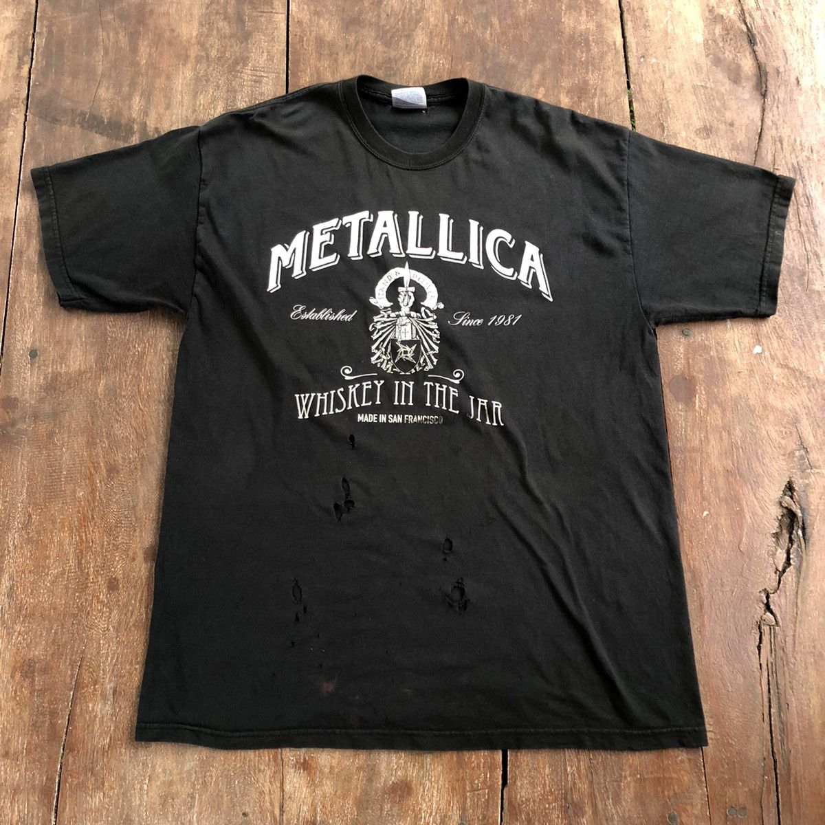Band Tees Metallica Vintage T Shirt Size US L / EU 52-54 / 3 - 1 Thumbnail