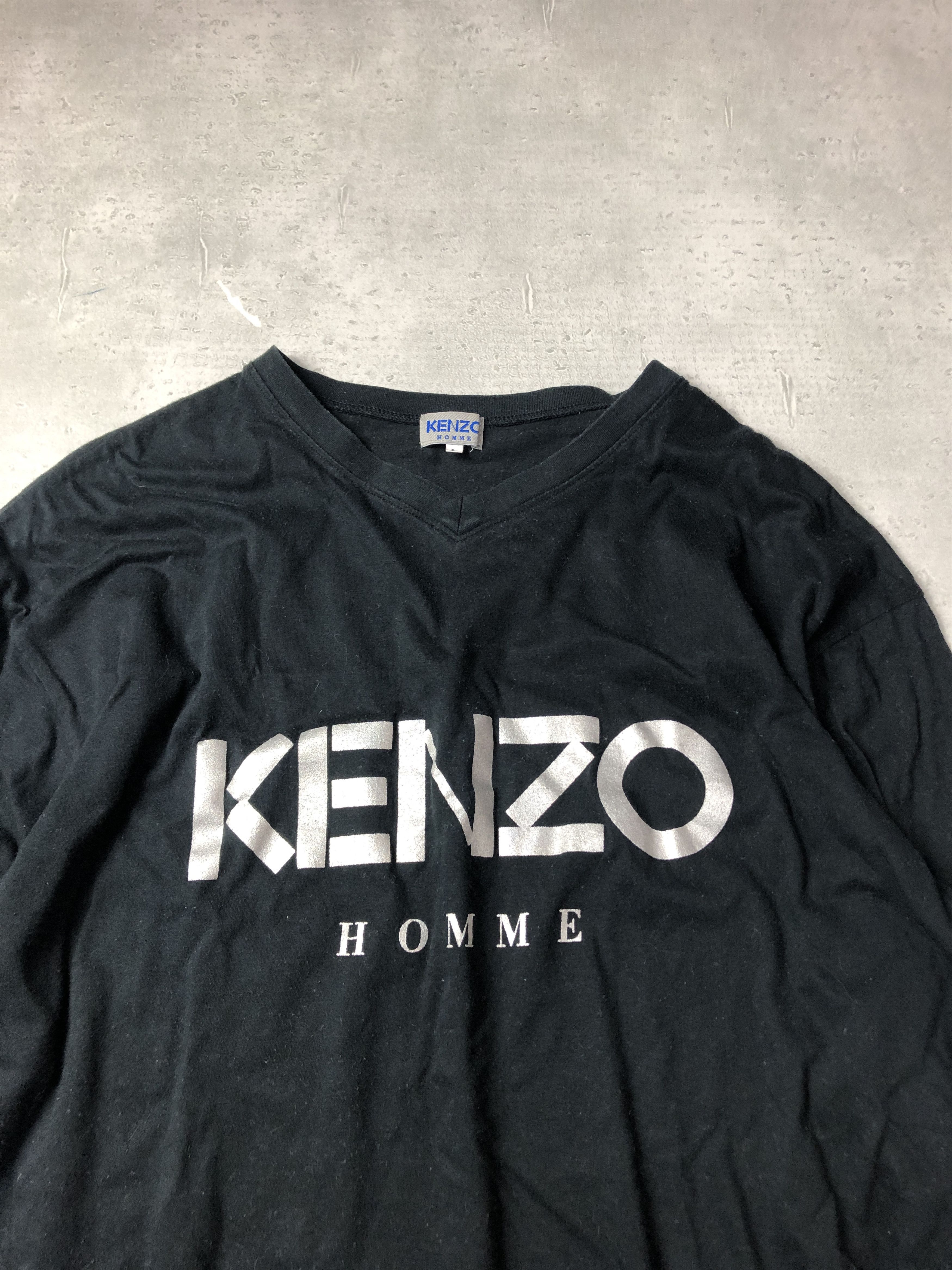 Kenzo logo graphic t-shirt tee 29262 - 869 78 Size US L / EU 52-54 / 3 - 3 Thumbnail