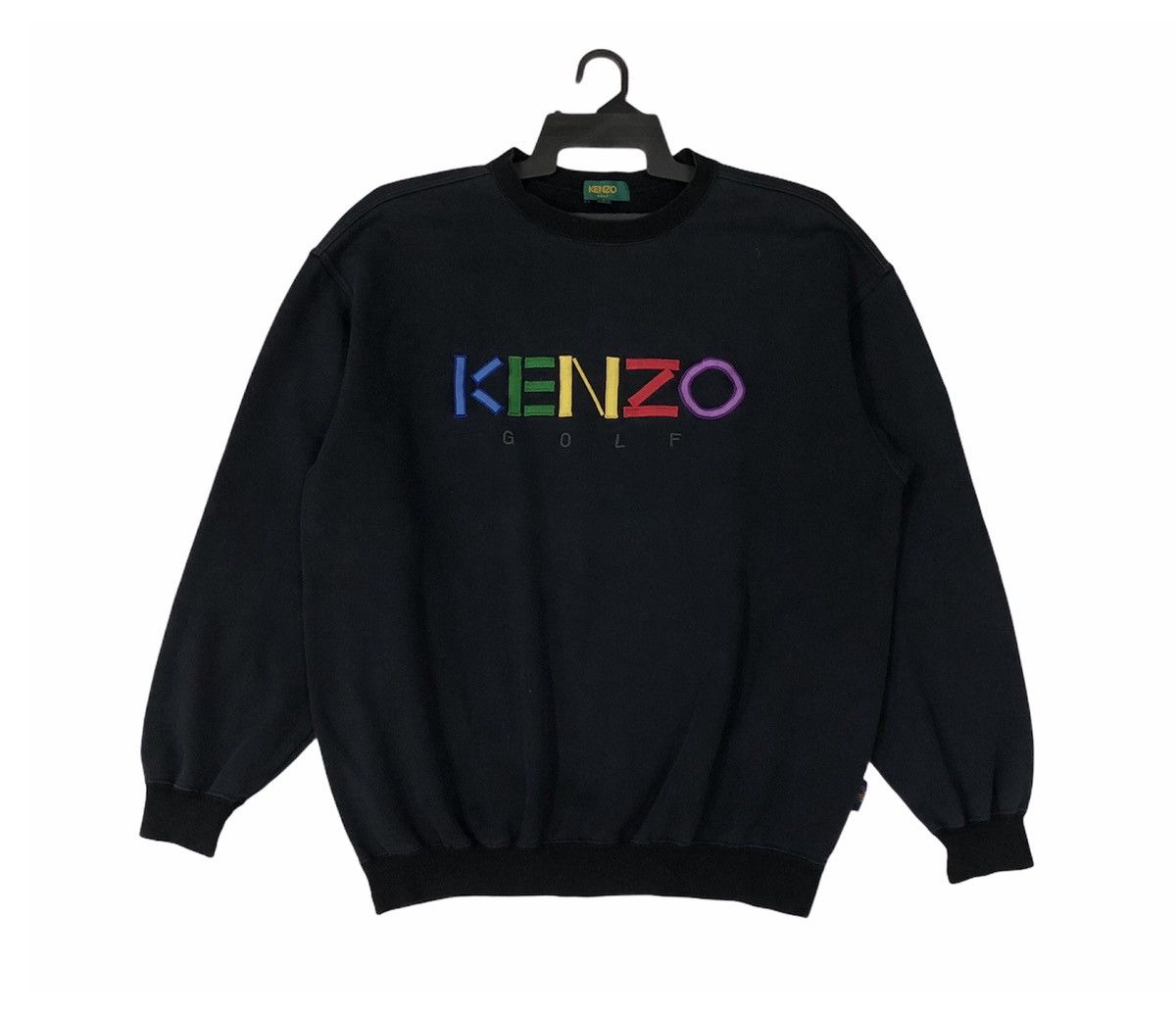 Kenzo Vintage Kenzo Golf SpellOut Logo Embroidered Multicolour Size US L / EU 52-54 / 3 - 2 Thumbnail