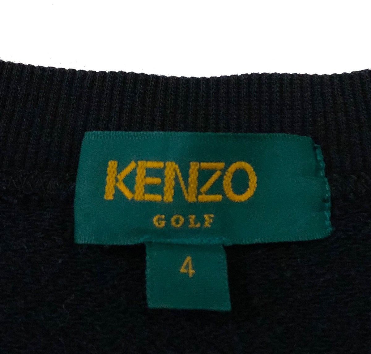 Kenzo Vintage Kenzo Golf SpellOut Logo Embroidered Multicolour Size US L / EU 52-54 / 3 - 7 Thumbnail