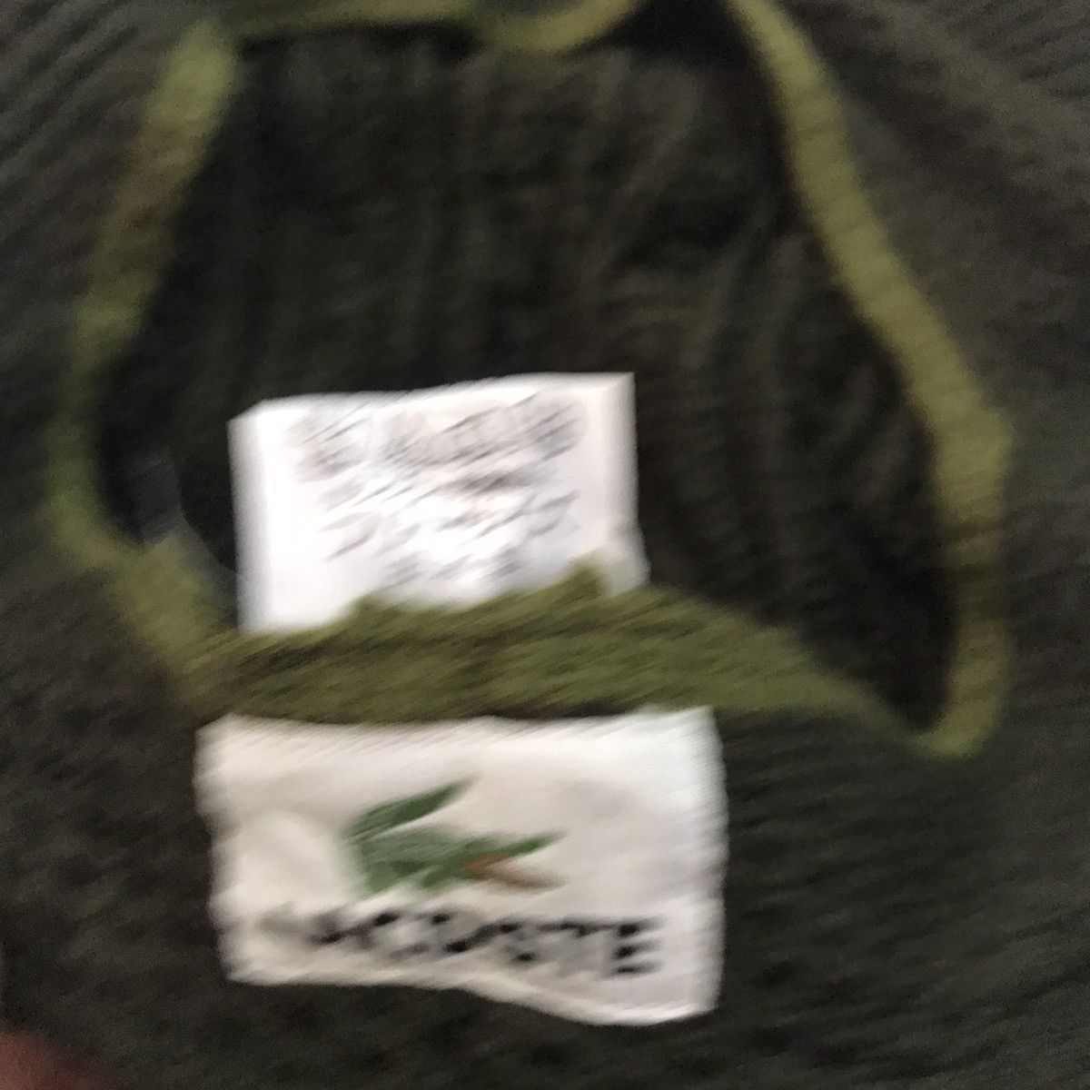Lacoste Vtg Lacoste Knit Cap/Baretta Made in Japan Size ONE SIZE - 8 Thumbnail