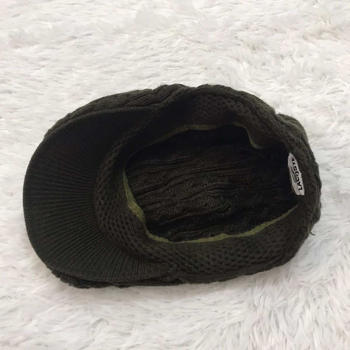 Lacoste Vtg Lacoste Knit Cap/Baretta Made in Japan Size ONE SIZE - 7 Thumbnail