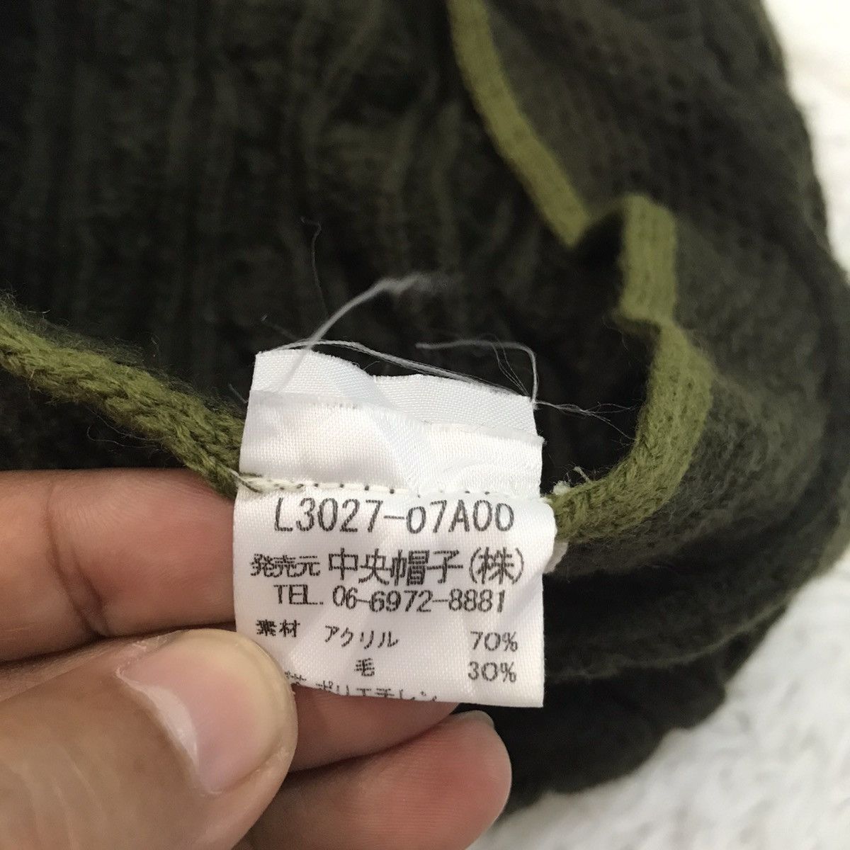 Lacoste Vtg Lacoste Knit Cap/Baretta Made in Japan Size ONE SIZE - 9 Thumbnail