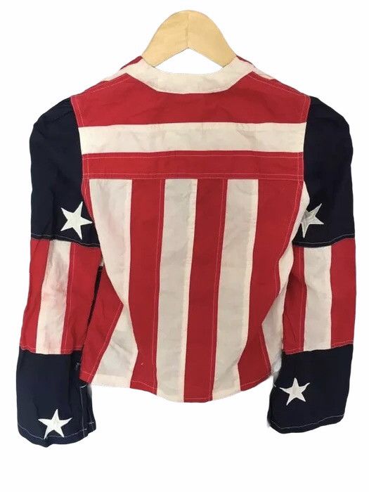 Tommy Hilfiger VINTAGE TOMMY HILFIGER FULL PRINT AMERICA USA FLAG JACKET Size US S / EU 44-46 / 1 - 2 Thumbnail