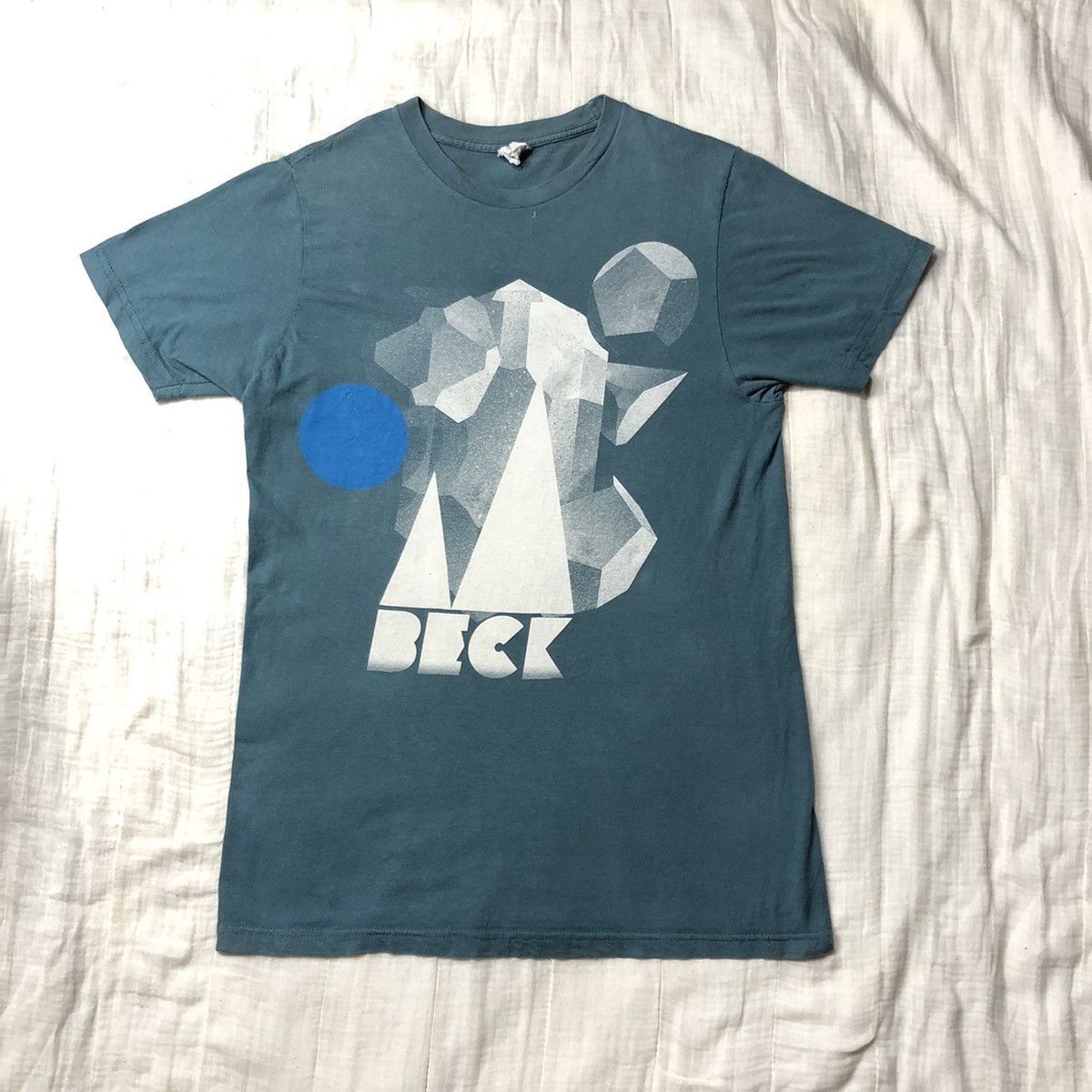 Band Tees Thrashed Faded Beck Band T Shirt Size US M / EU 48-50 / 2 - 2 Thumbnail