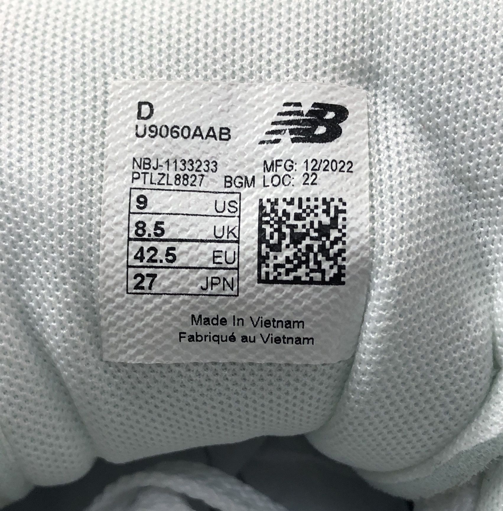 New Balance 90/60 AAB sneaker shoes U9060AAB 29270 - 869 267 Size US 9 / EU 42 - 6 Thumbnail