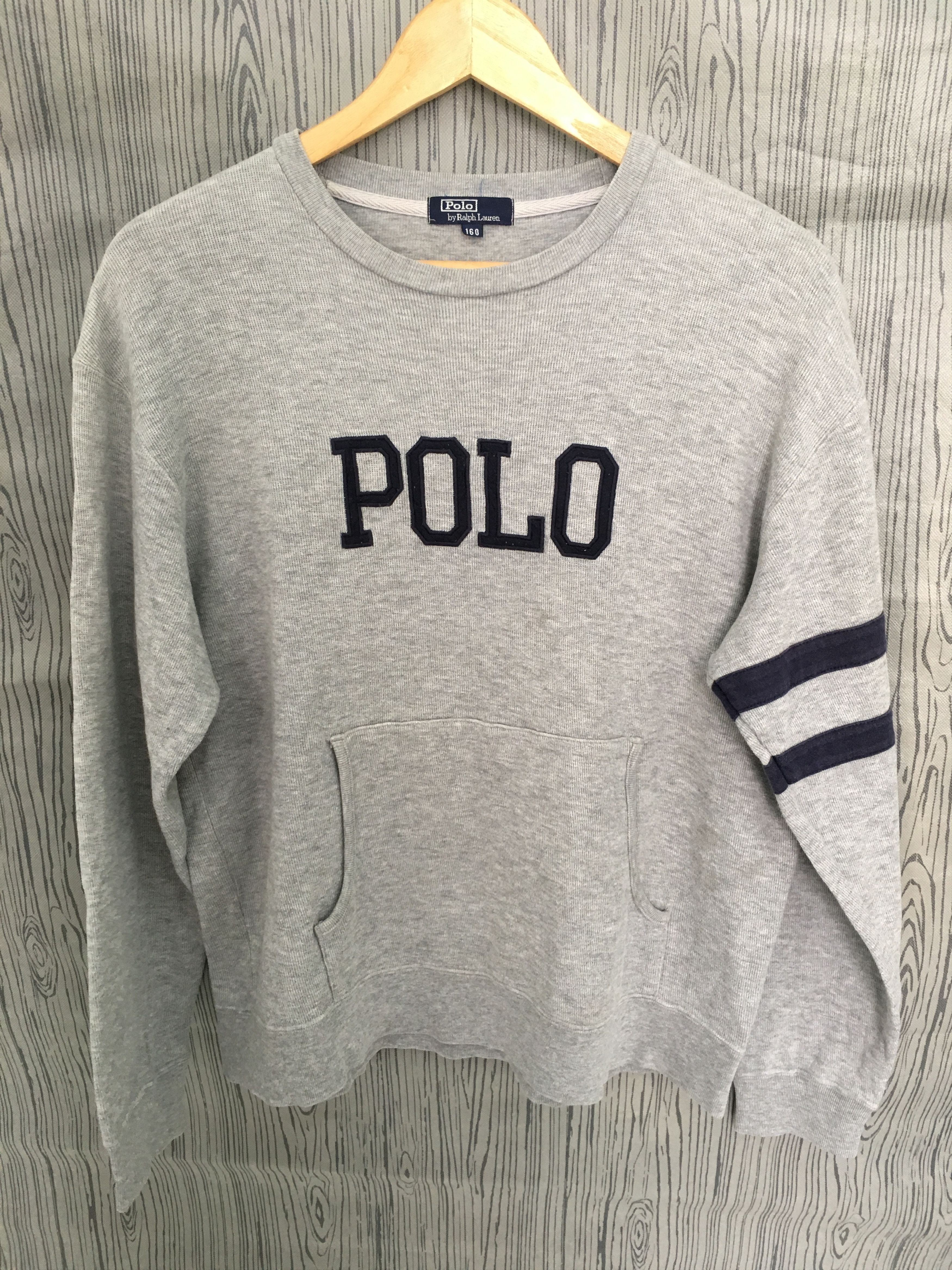Polo Ralph Lauren VINTAGE POLO RALPH LAUREN SPELL OUT LOGO SWEATSHIRT Size US M / EU 48-50 / 2 - 1 Thumbnail