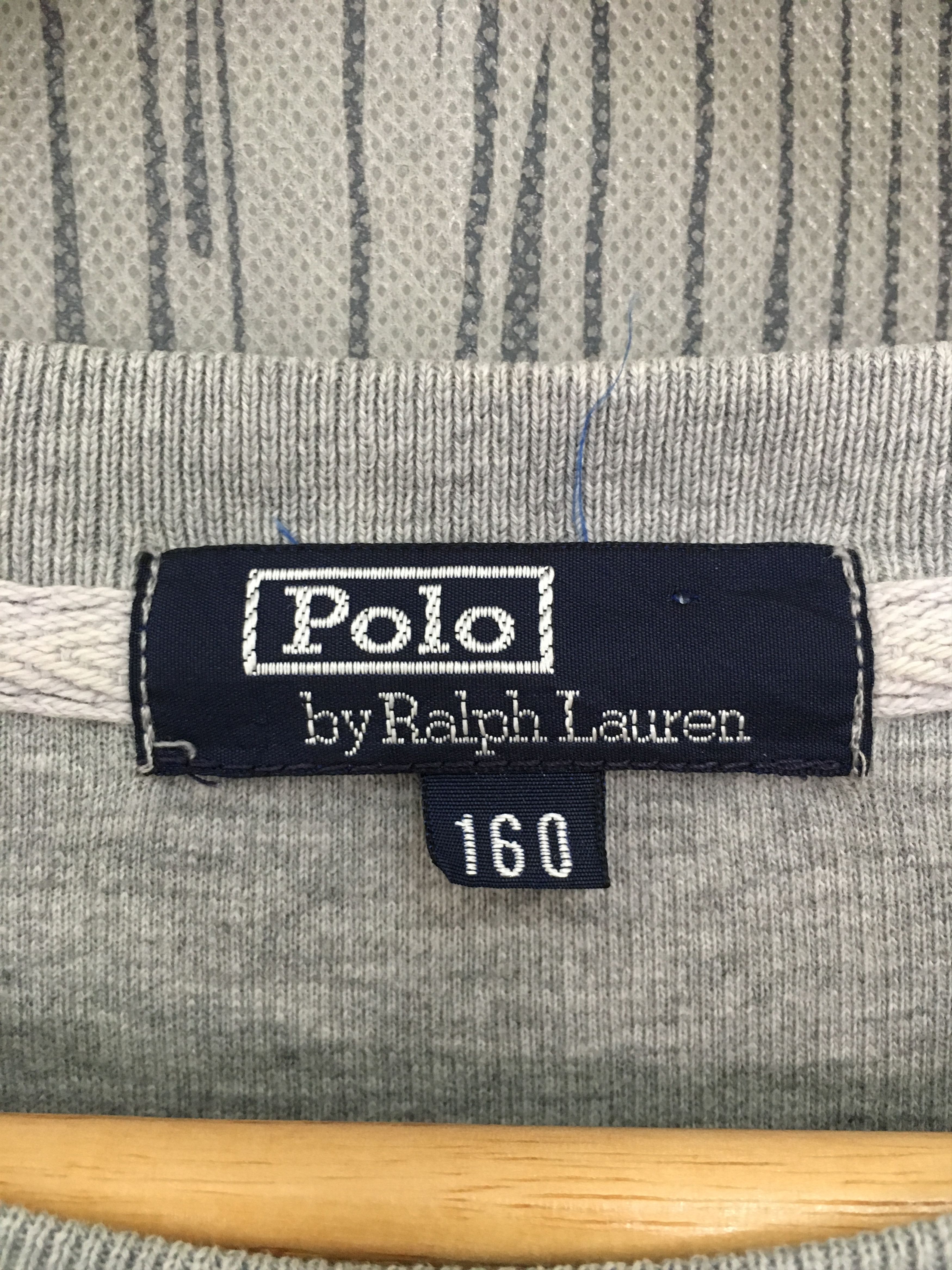 Polo Ralph Lauren VINTAGE POLO RALPH LAUREN SPELL OUT LOGO SWEATSHIRT Size US M / EU 48-50 / 2 - 2 Thumbnail
