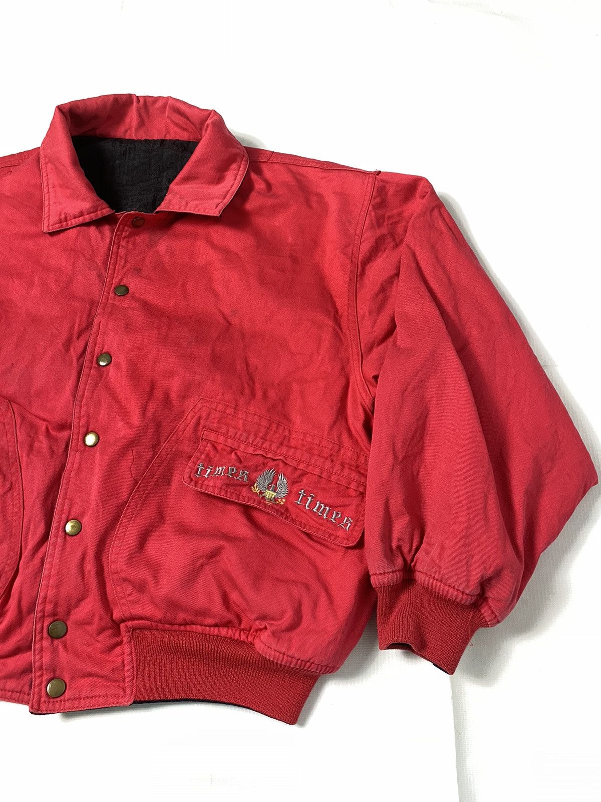 Japanese Brand × Vintage Vintage Reversible Bomber Jacket American Eagles Size US M / EU 48-50 / 2 - 3 Thumbnail