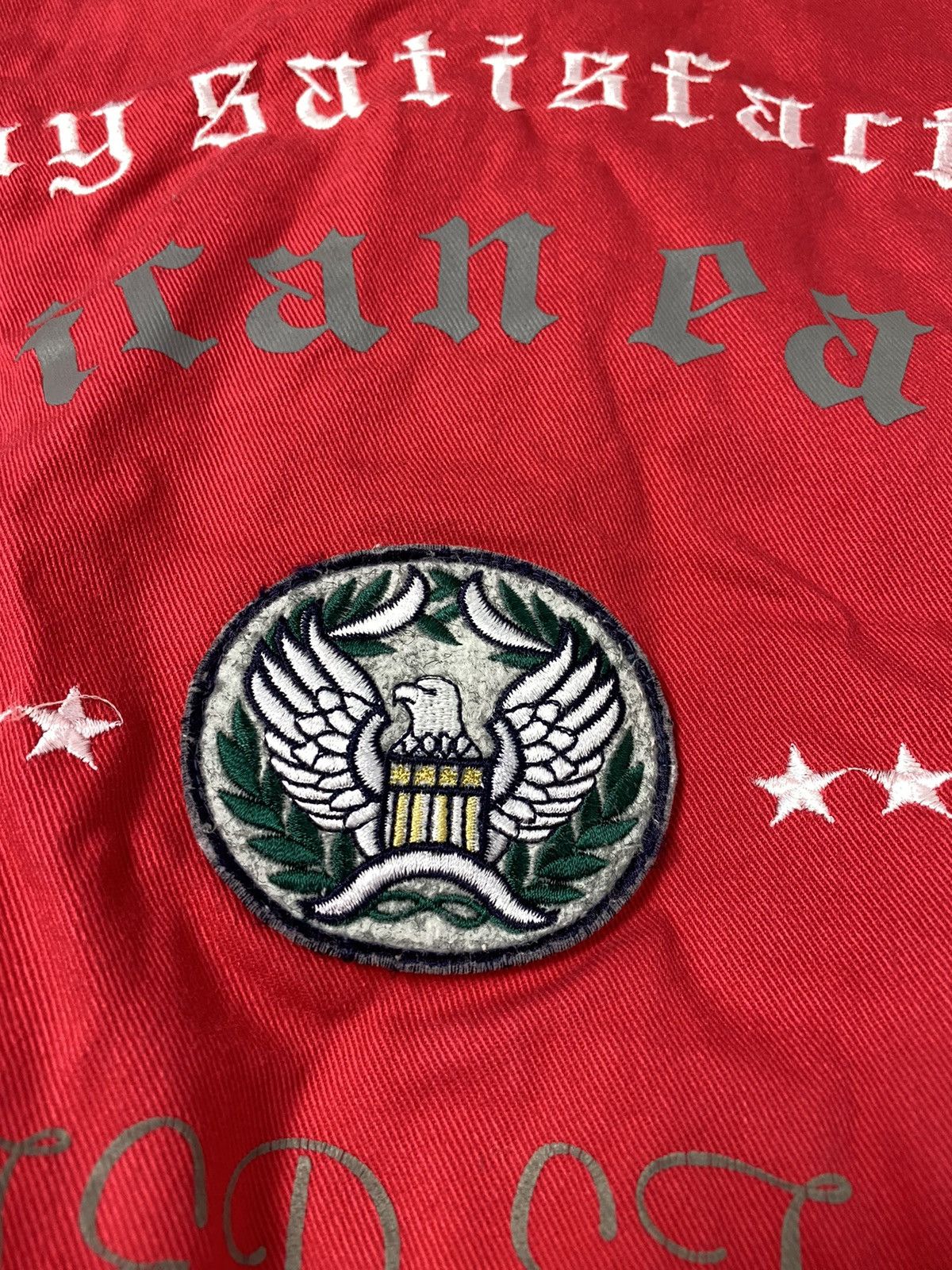Japanese Brand × Vintage Vintage Reversible Bomber Jacket American Eagles Size US M / EU 48-50 / 2 - 11 Thumbnail
