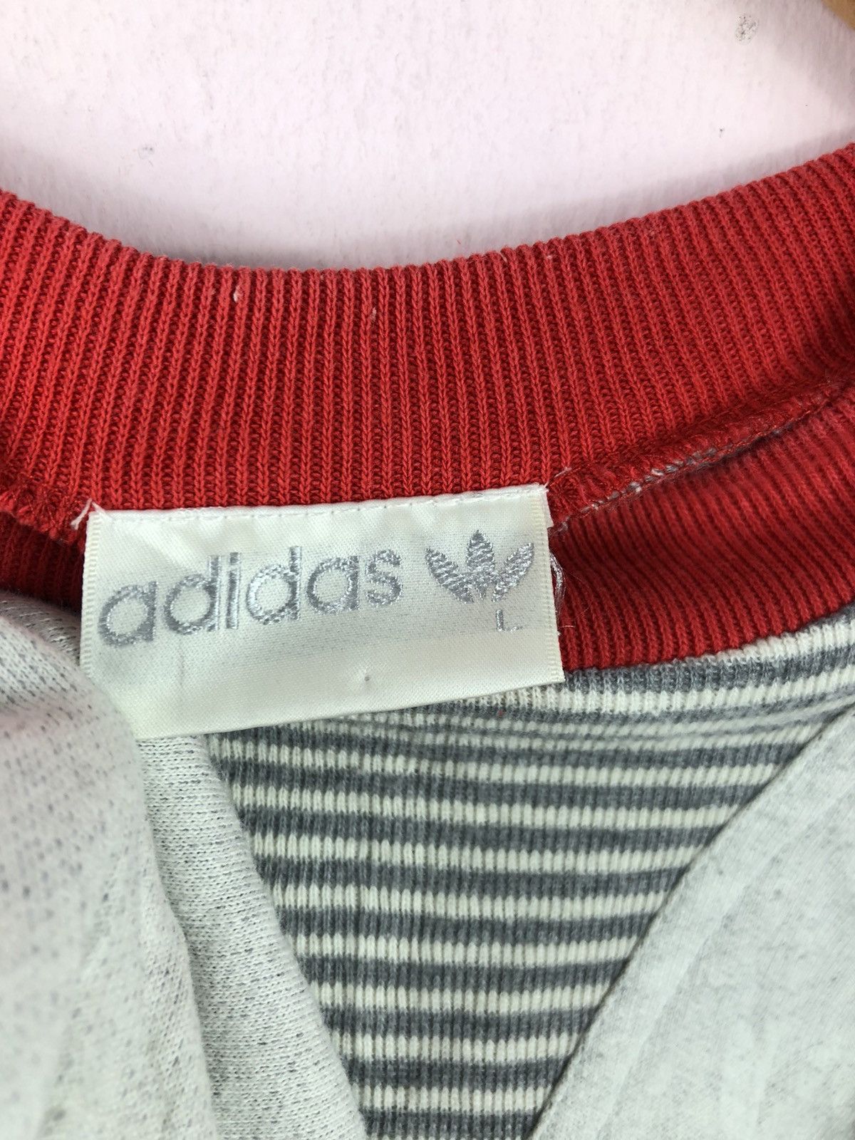 Adidas VINTAGE ADIDAS NATURAL GRAY HIP HOP SWEATSHIRTS Size US L / EU 52-54 / 3 - 5 Thumbnail