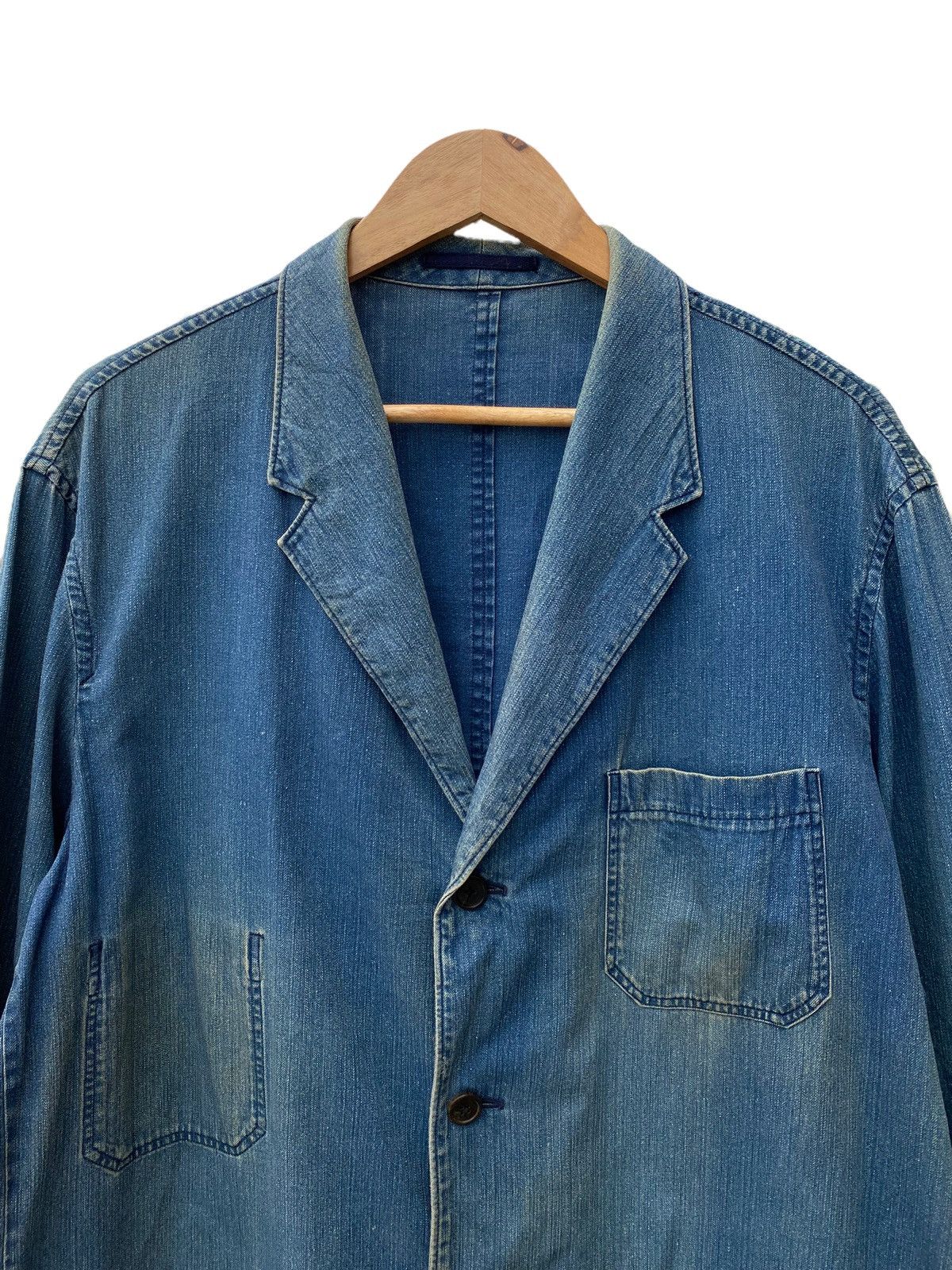 Y's for Men 🔥Vintage Y’s For Men distress denim jacket Size US M / EU 48-50 / 2 - 7 Thumbnail