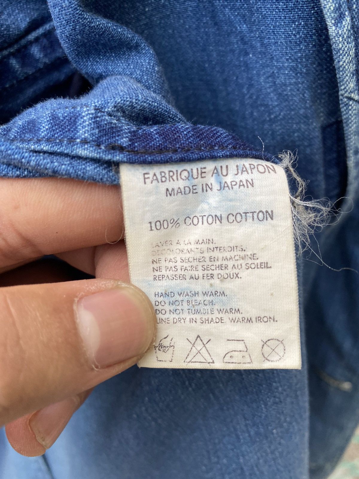 Y's for Men 🔥Vintage Y’s For Men distress denim jacket Size US M / EU 48-50 / 2 - 10 Thumbnail