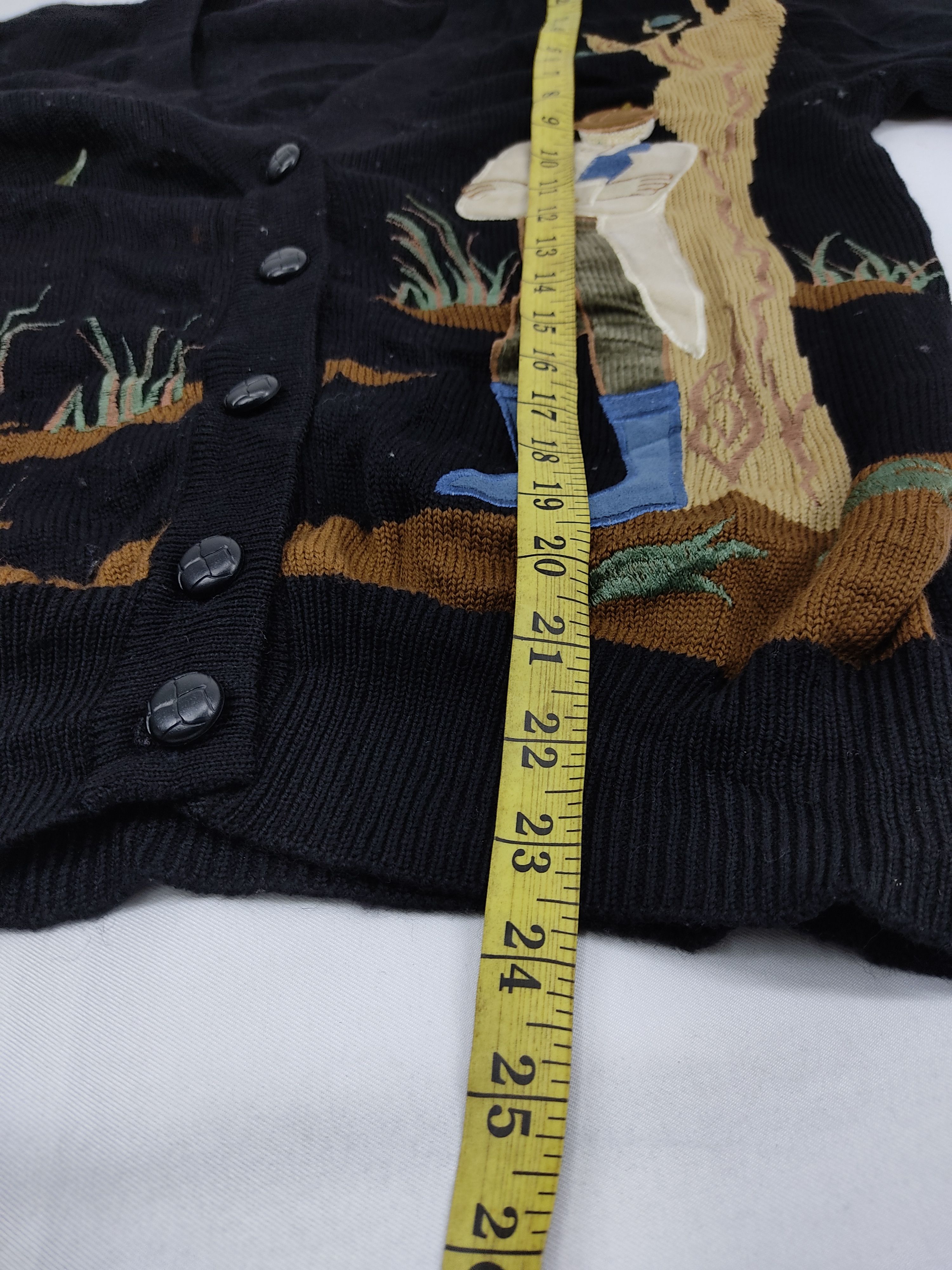 Japanese Brand Rare Art Viem Knit Wear Cardigan Sweatshirt Classic Art Size US M / EU 48-50 / 2 - 7 Thumbnail