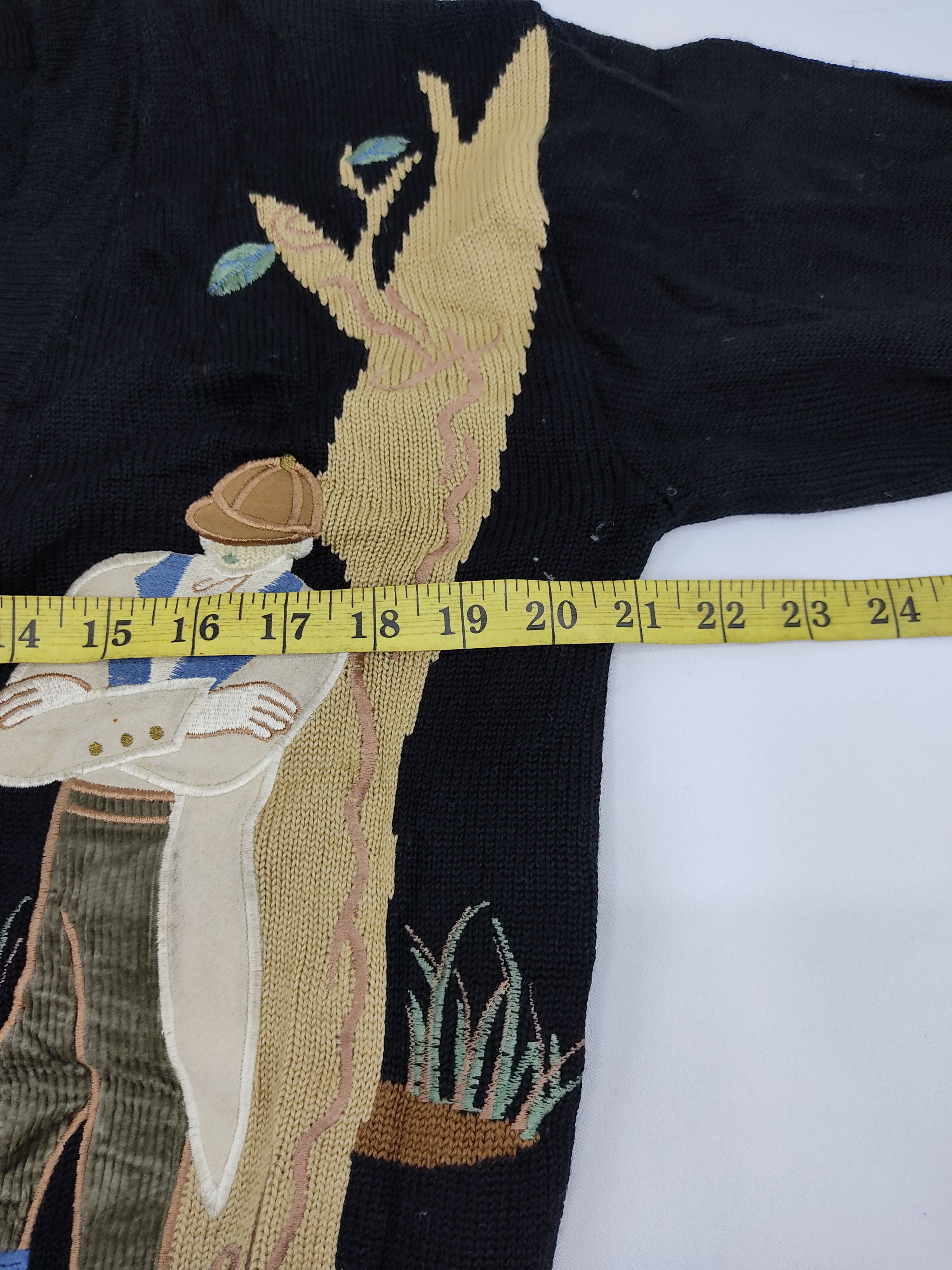 Japanese Brand Rare Art Viem Knit Wear Cardigan Sweatshirt Classic Art Size US M / EU 48-50 / 2 - 6 Thumbnail