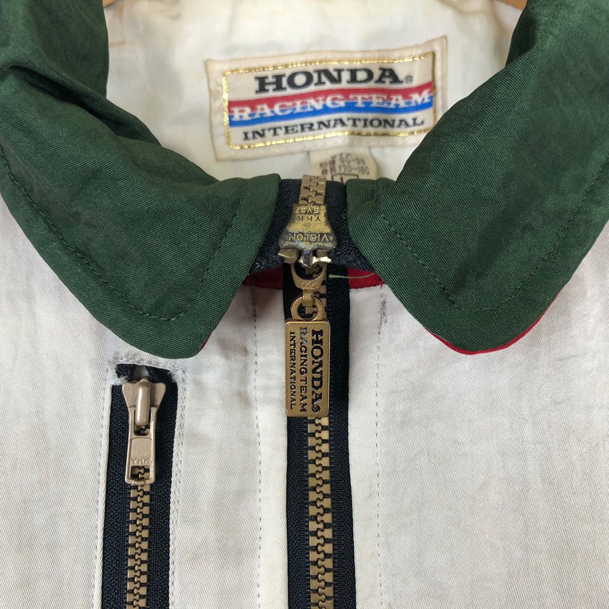 Honda VINTAGE HONDA INTERNATIONAL RACING RACER TRACK JACKET Size US L / EU 52-54 / 3 - 5 Thumbnail