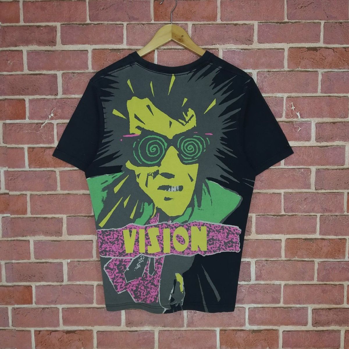 Vintage Vintage Vision Streetwear Overprinted Skate Wear Skate Tee Size US M / EU 48-50 / 2 - 1 Thumbnail