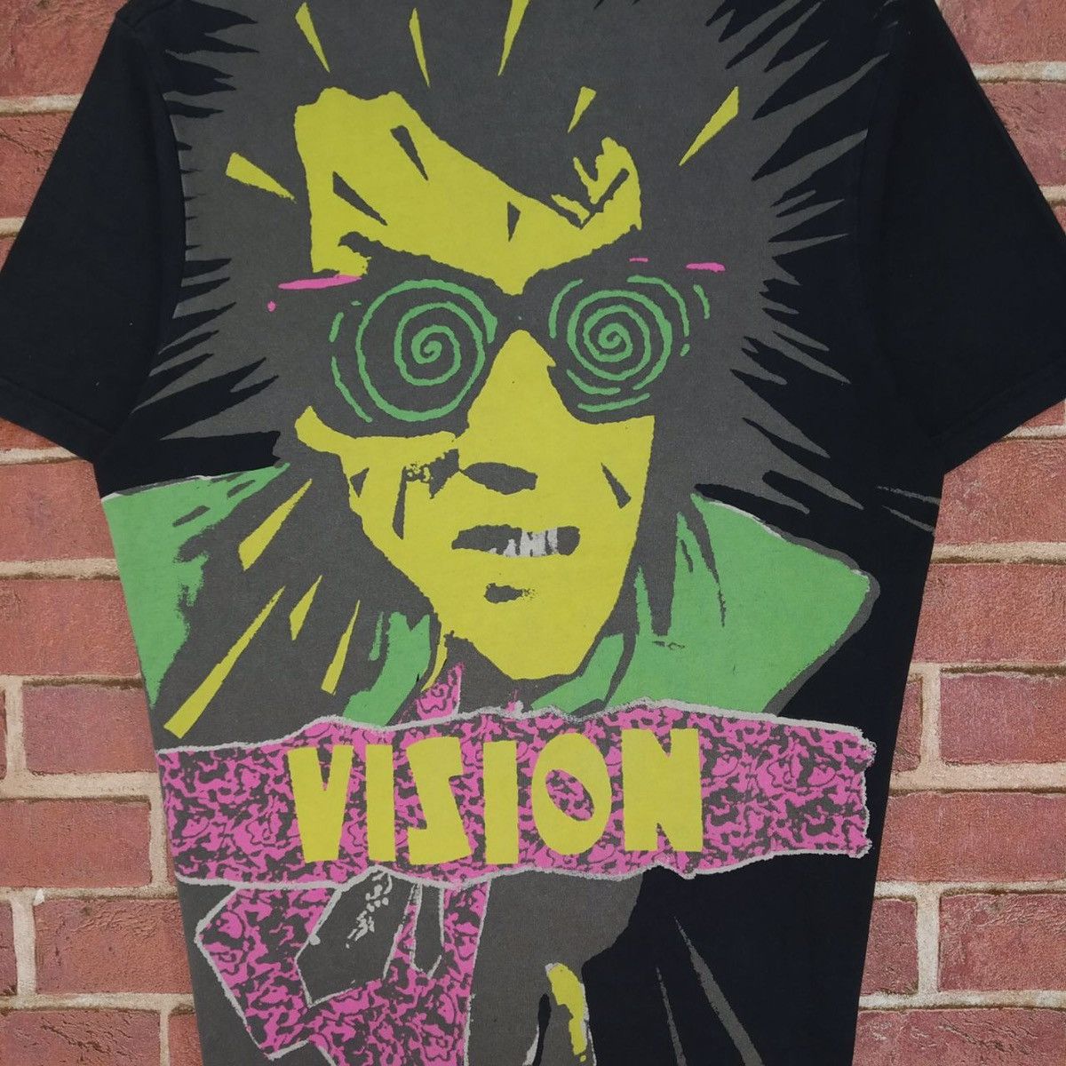 Vintage Vintage Vision Streetwear Overprinted Skate Wear Skate Tee Size US M / EU 48-50 / 2 - 3 Thumbnail