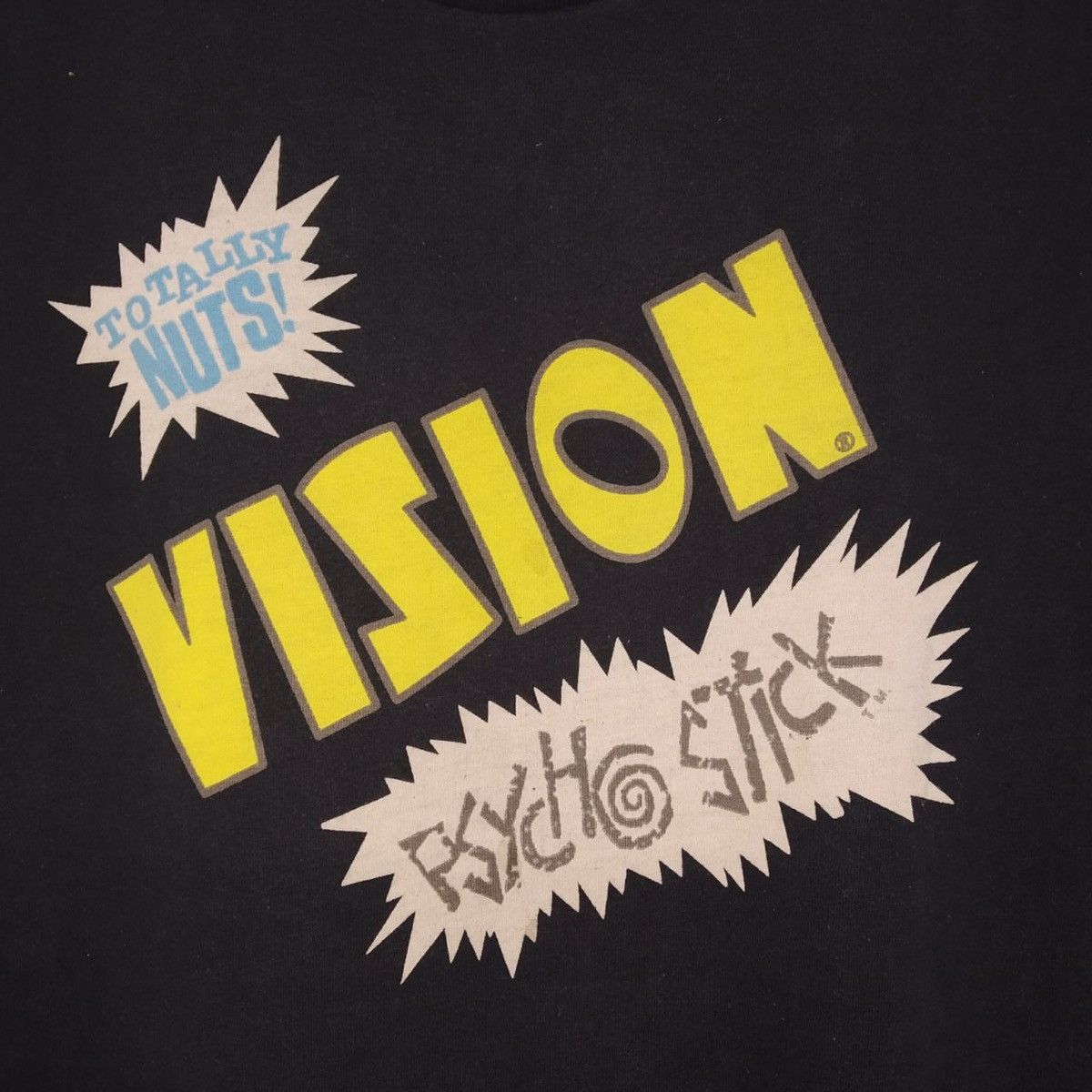 Vintage Vintage Vision Streetwear Overprinted Skate Wear Skate Tee Size US M / EU 48-50 / 2 - 5 Thumbnail