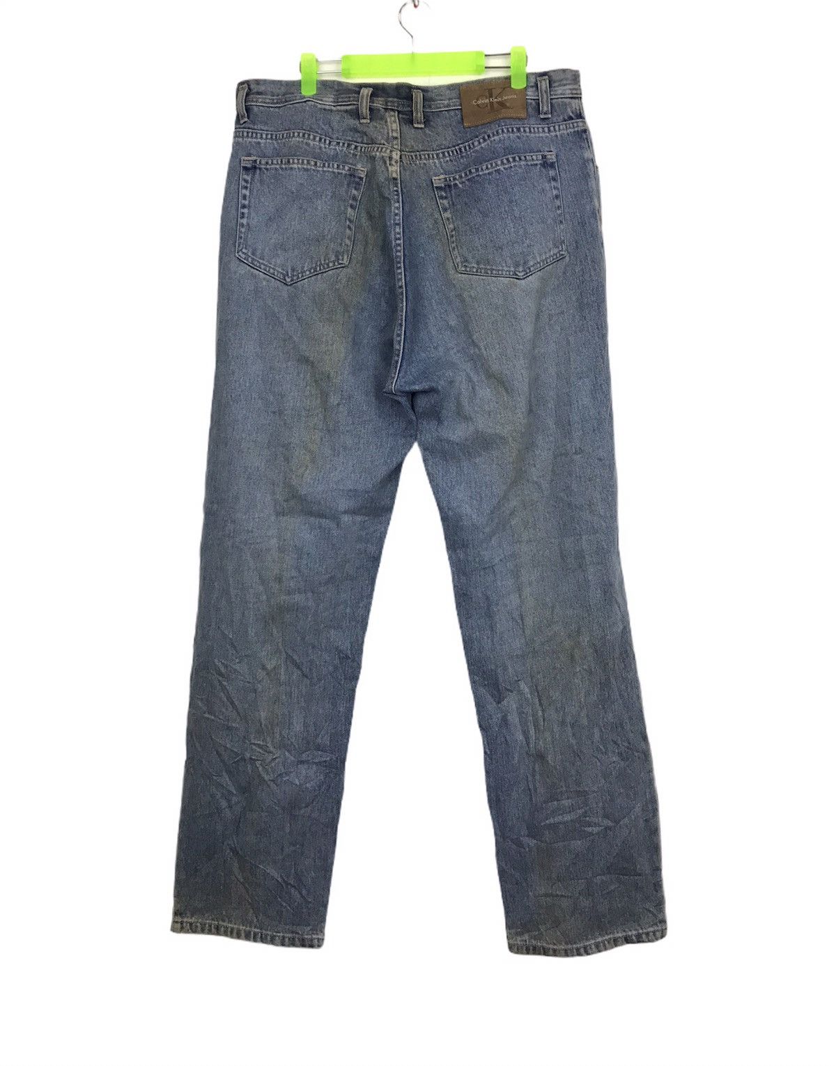 Calvin Klein Vintage Calvin Klein Distressed Denim Jeans Made In USA Size US 35 - 2 Thumbnail
