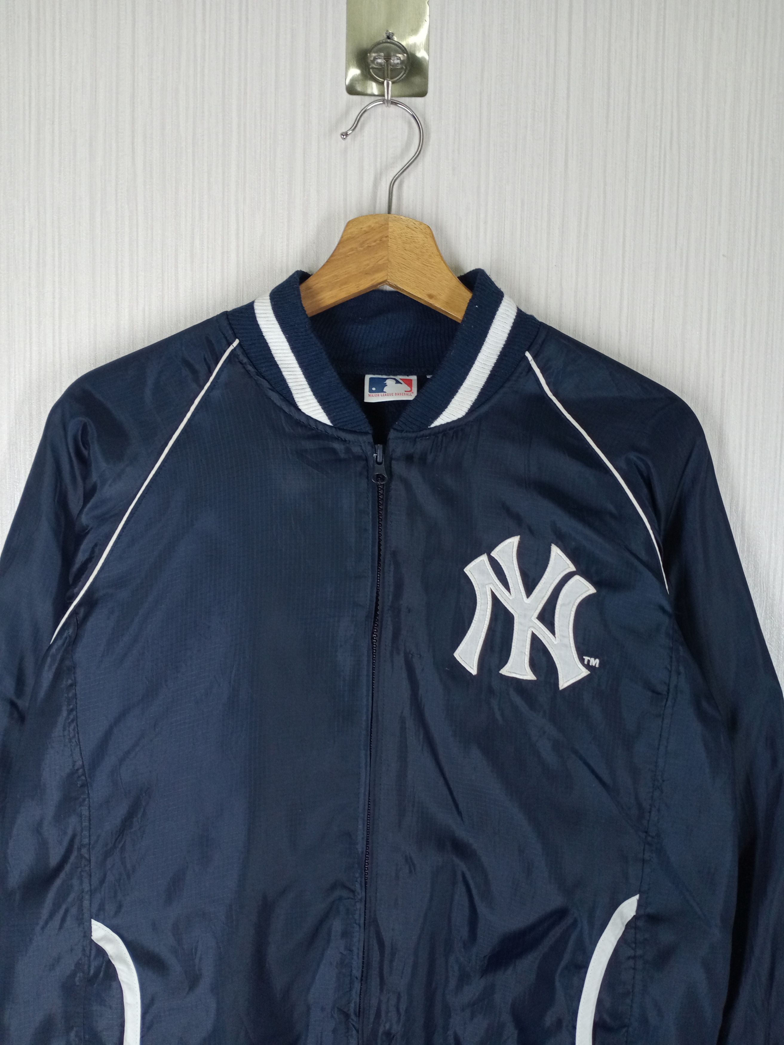 MLB Vintage New York Yankees Varsity Zipper Jacket Size US M / EU 48-50 / 2 - 3 Thumbnail