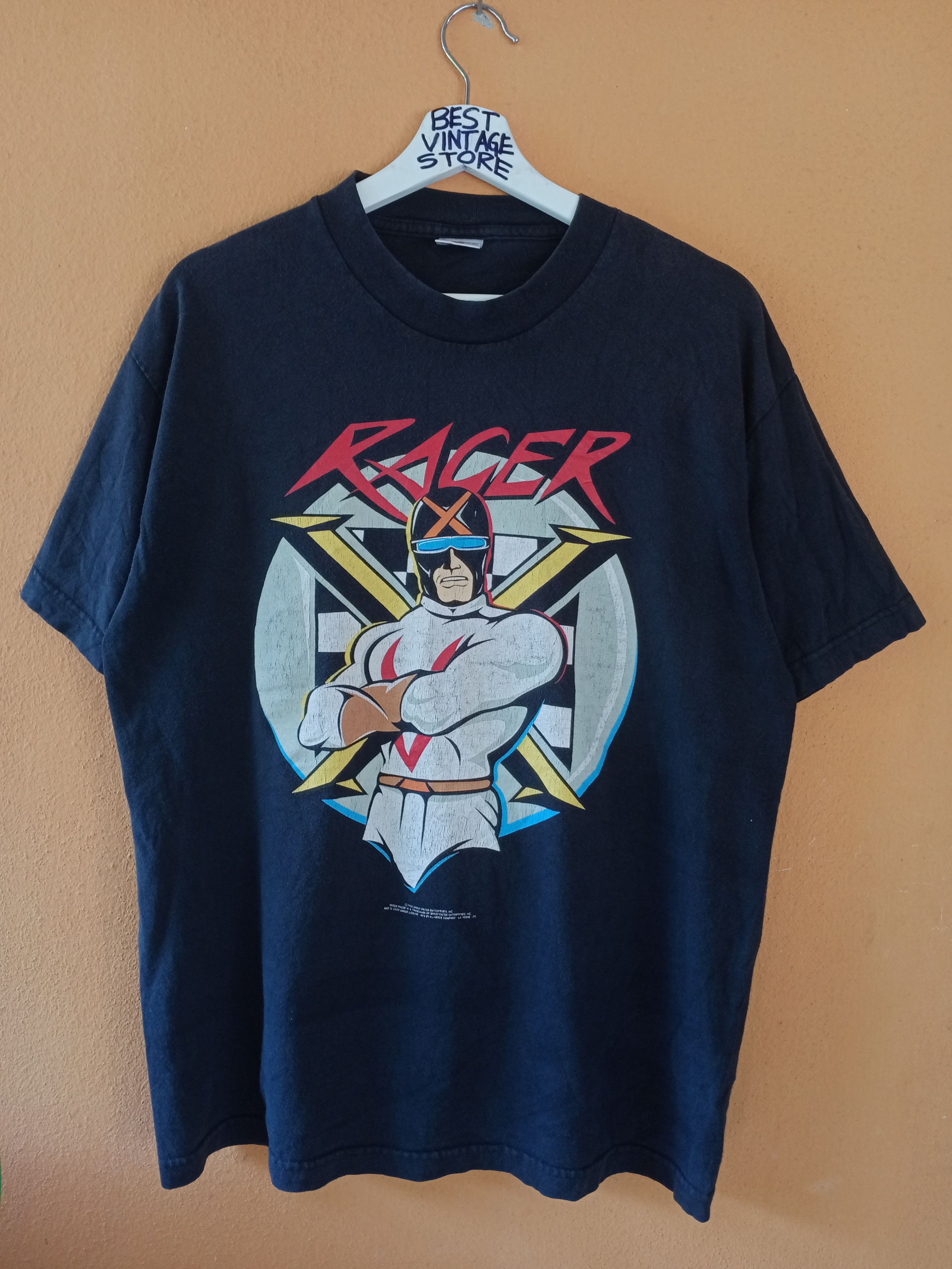 Cartoon Network Vintage 90s Speed Racer X Tshirt Size US L / EU 52-54 / 3 - 1 Thumbnail