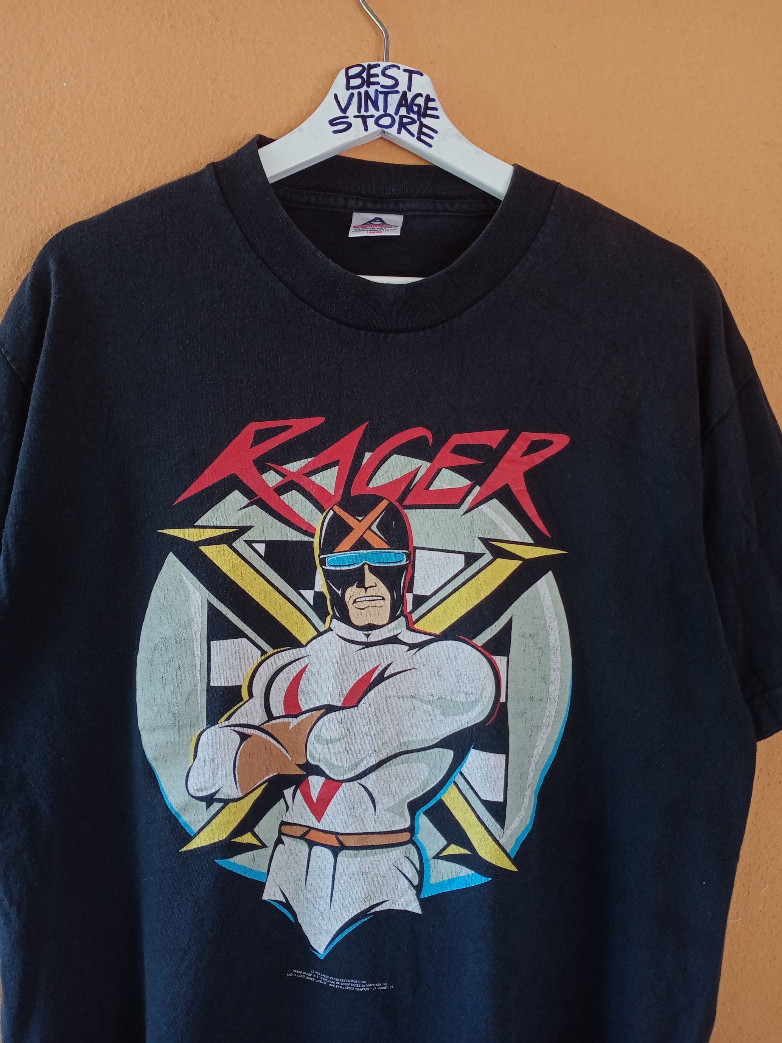 Cartoon Network Vintage 90s Speed Racer X Tshirt Size US L / EU 52-54 / 3 - 2 Thumbnail