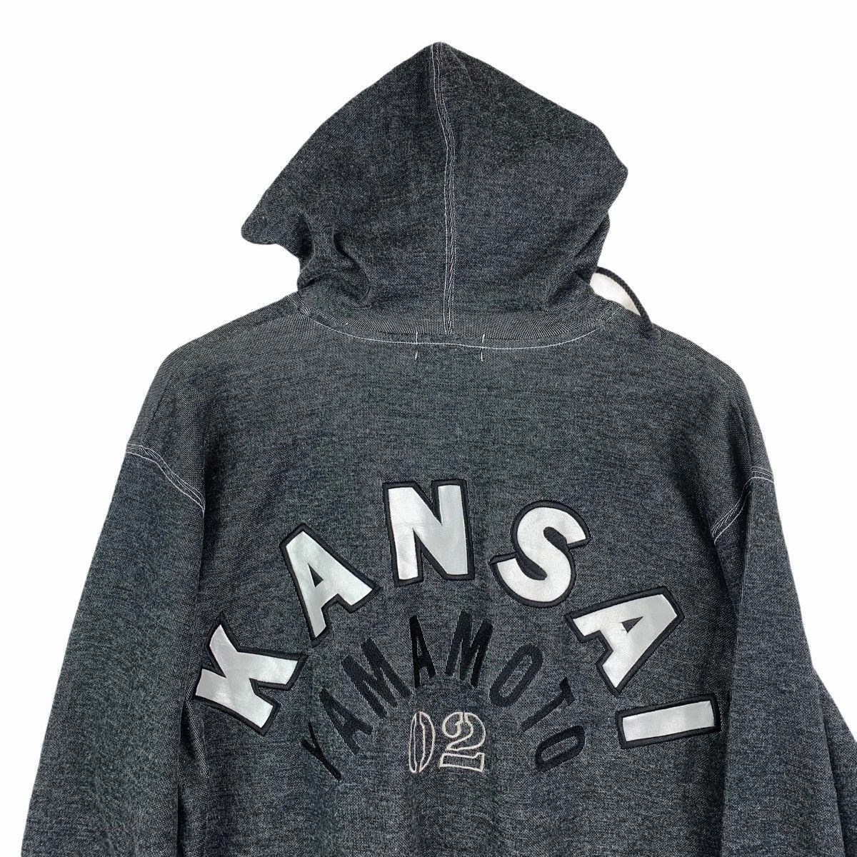 Kansai Yamamoto VINTAGE KANSAI O2 YAMAMOTO EMBLEM COOKIES BIRD LOGO HOODIE Size US L / EU 52-54 / 3 - 4 Thumbnail