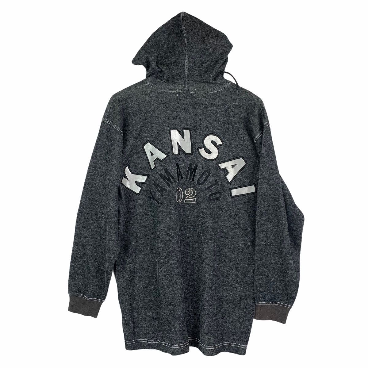 Kansai Yamamoto VINTAGE KANSAI O2 YAMAMOTO EMBLEM COOKIES BIRD LOGO HOODIE Size US L / EU 52-54 / 3 - 3 Thumbnail