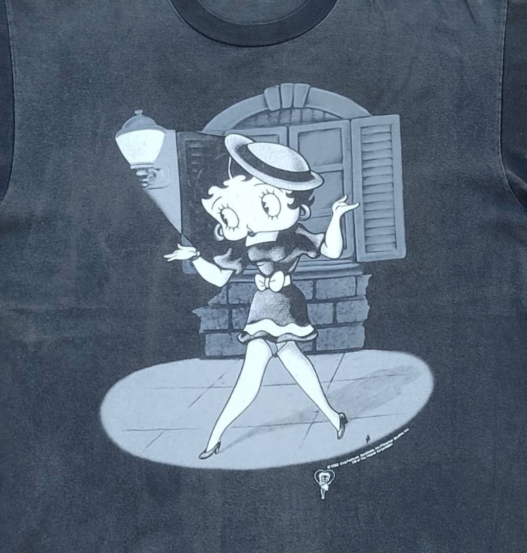 Vintage vintage tee betty boop ( A 20 ) Size US XL / EU 56 / 4 - 2 Thumbnail