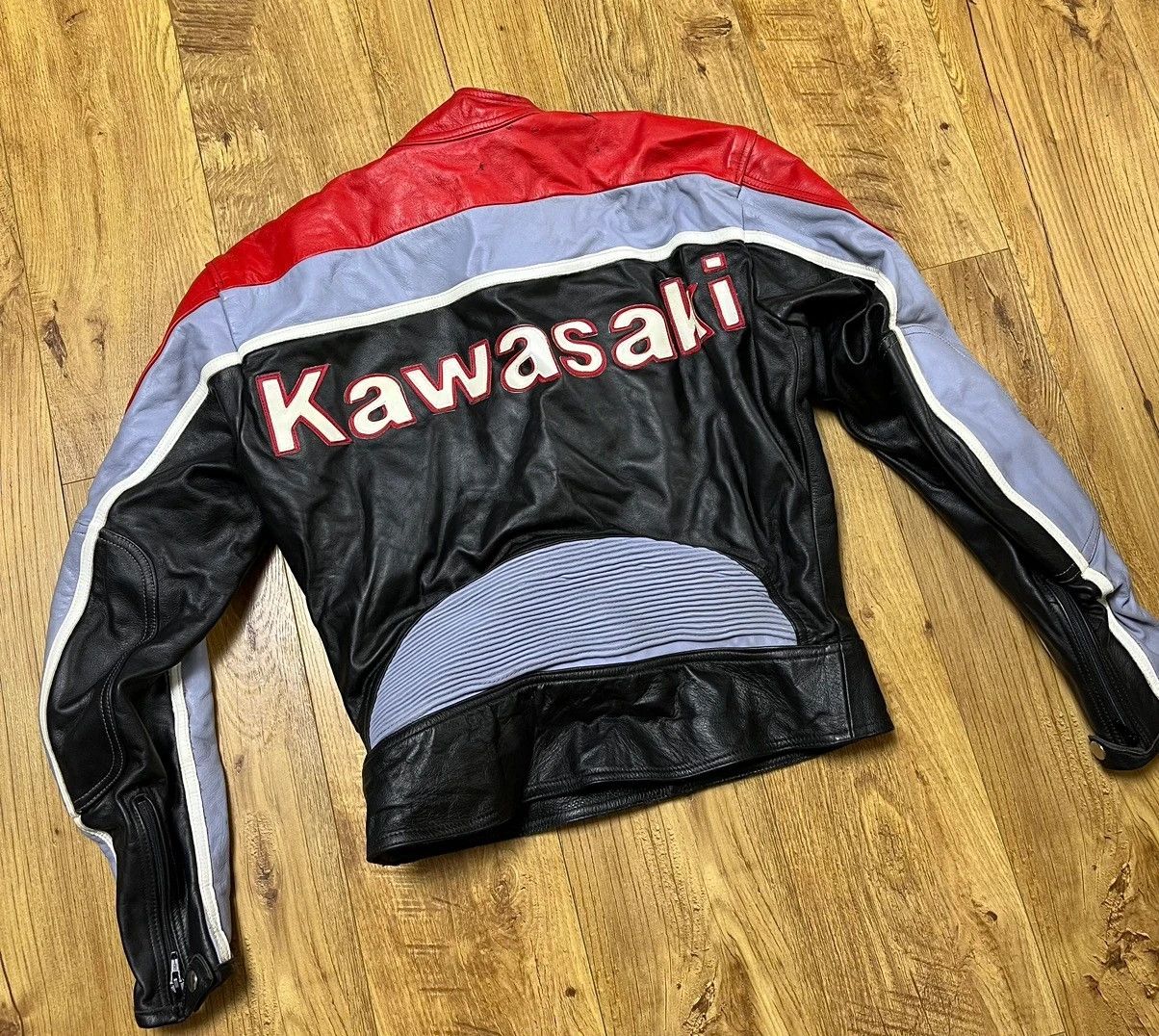 Other Kawasaki motorcycle leather jacket Size US XS / EU 42 / 0 - 1 Thumbnail